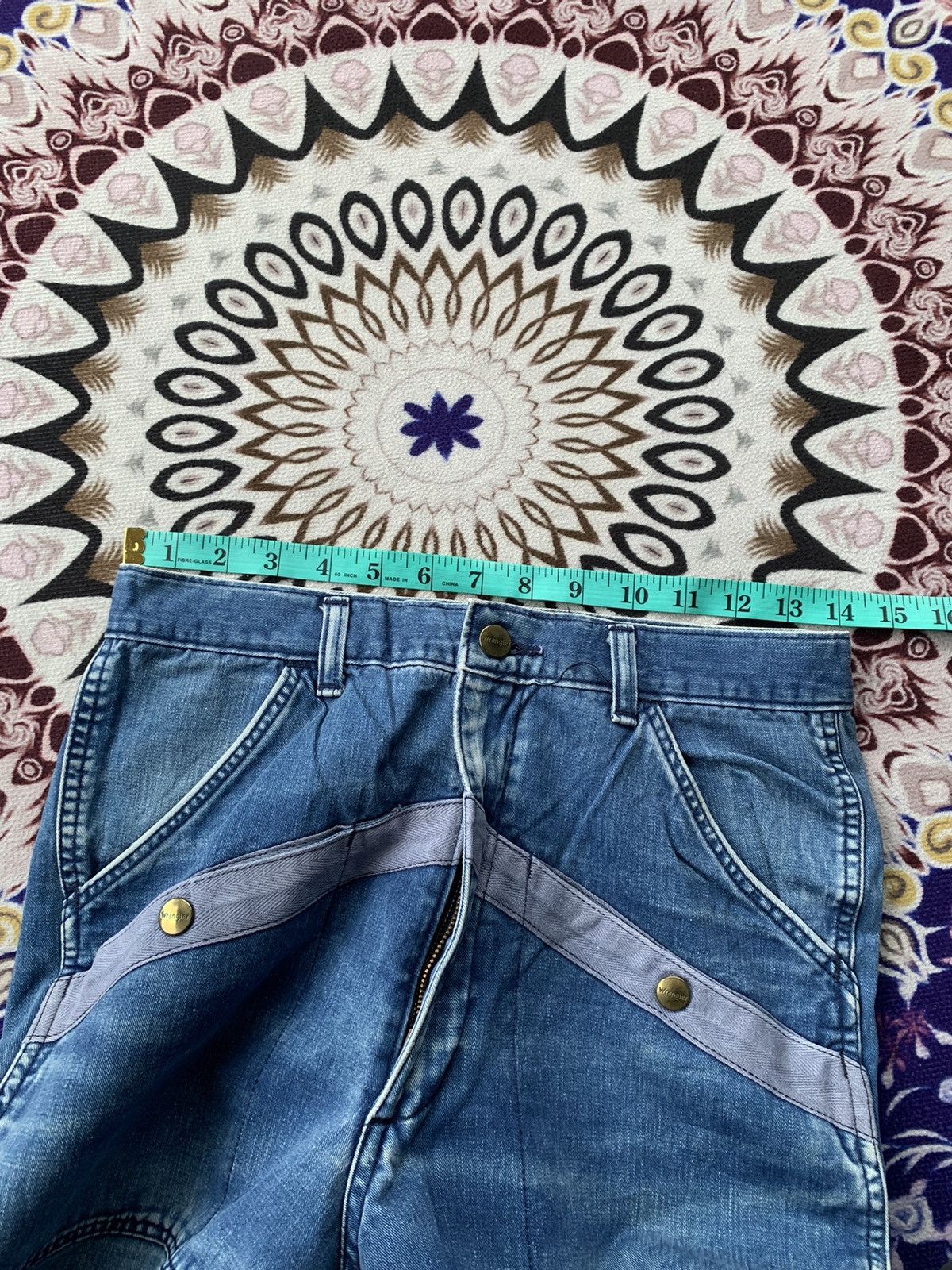 Vintage Vintage Wrangler Faded Wash Denim Size US 28 / EU 44 - 13 Thumbnail