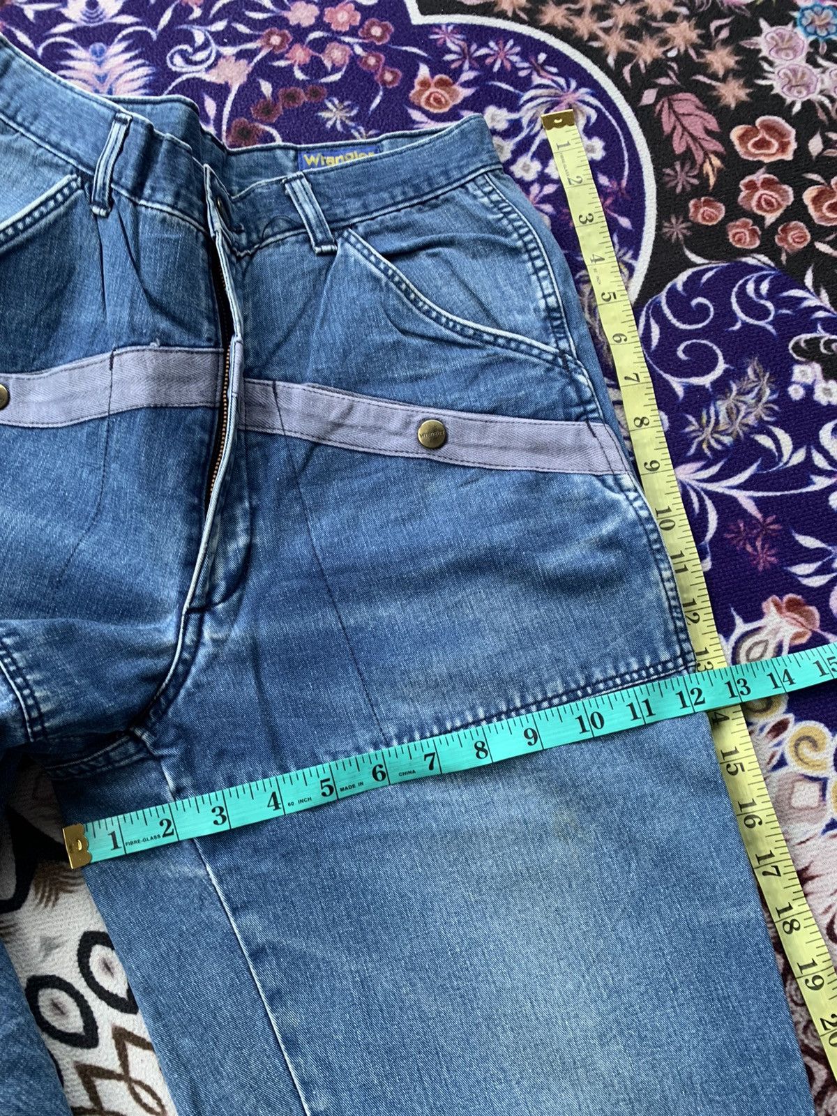 Vintage Vintage Wrangler Faded Wash Denim Size US 28 / EU 44 - 14 Thumbnail