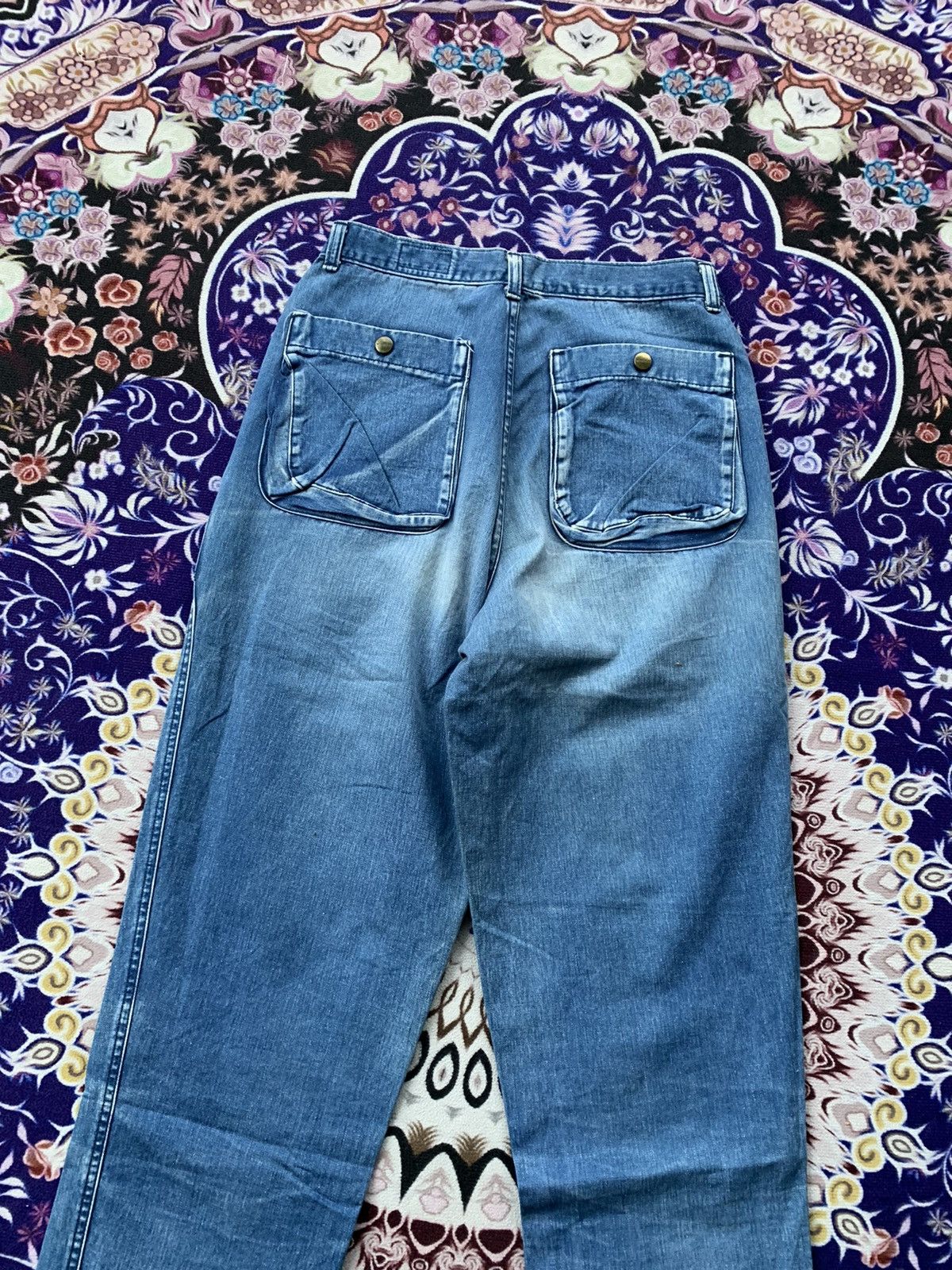 Vintage Vintage Wrangler Faded Wash Denim Size US 28 / EU 44 - 10 Thumbnail