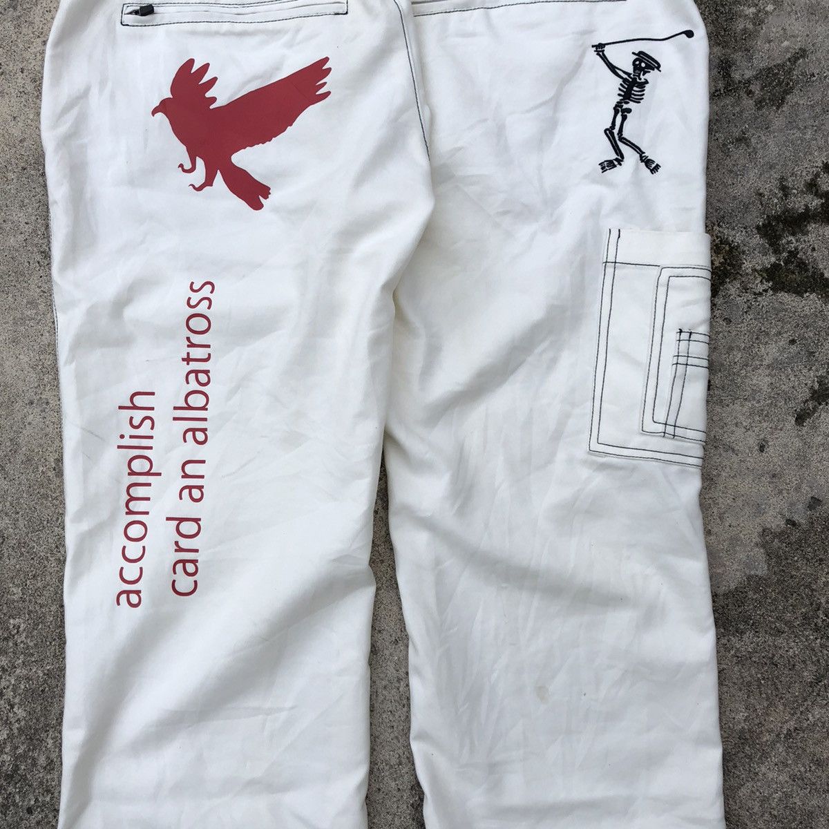 Japanese Brand × Vintage Rare Balance Design Skull Seditionaries Punk Casual Pants Size US 32 / EU 48 - 9 Thumbnail