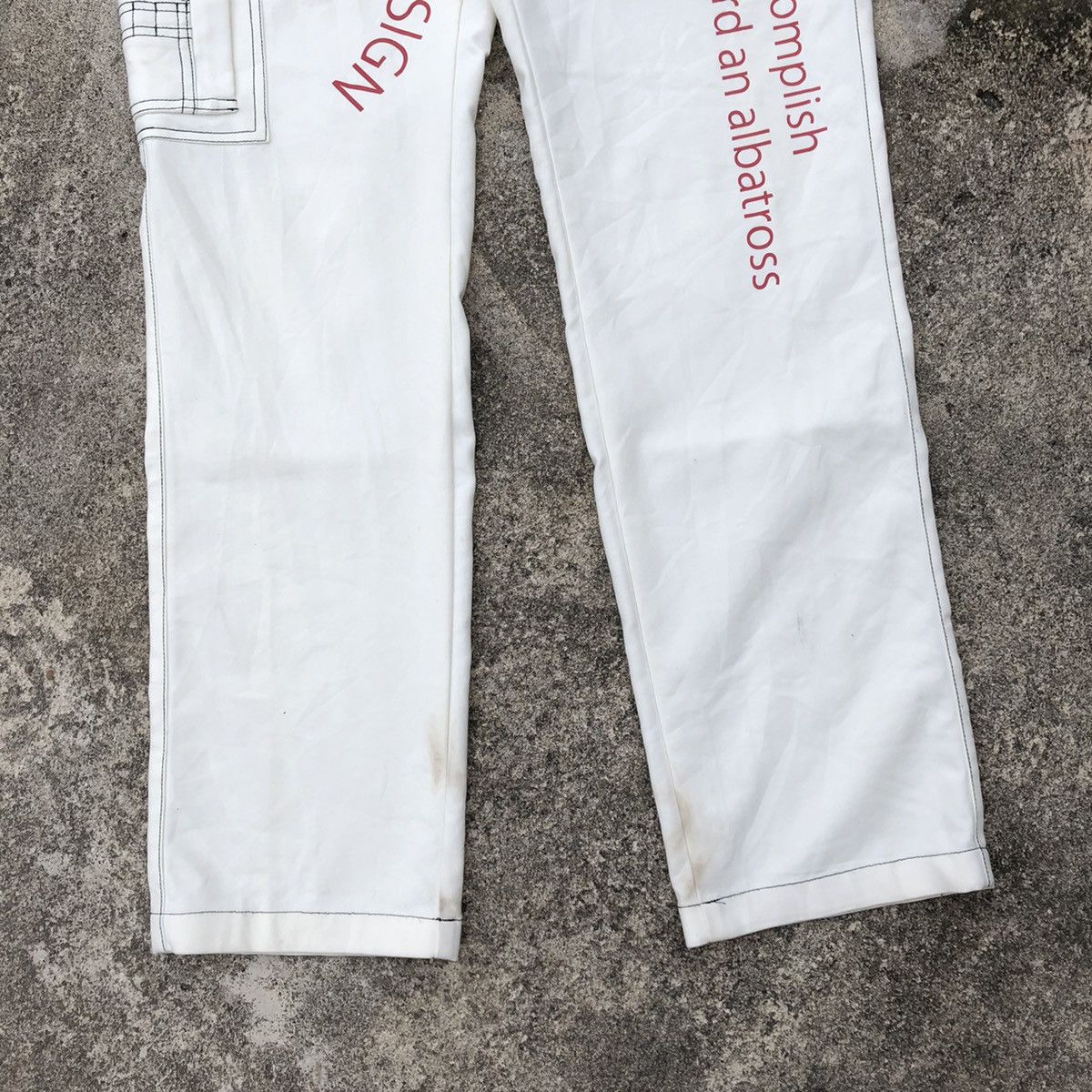Japanese Brand × Vintage Rare Balance Design Skull Seditionaries Punk Casual Pants Size US 32 / EU 48 - 4 Thumbnail