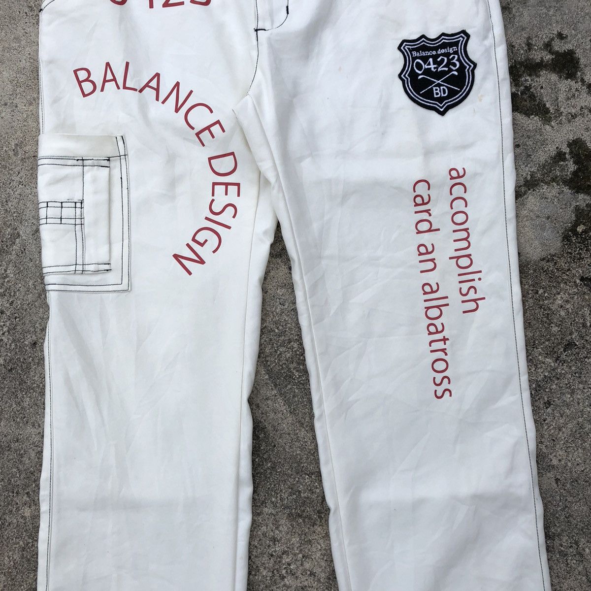 Japanese Brand × Vintage Rare Balance Design Skull Seditionaries Punk Casual Pants Size US 32 / EU 48 - 3 Thumbnail