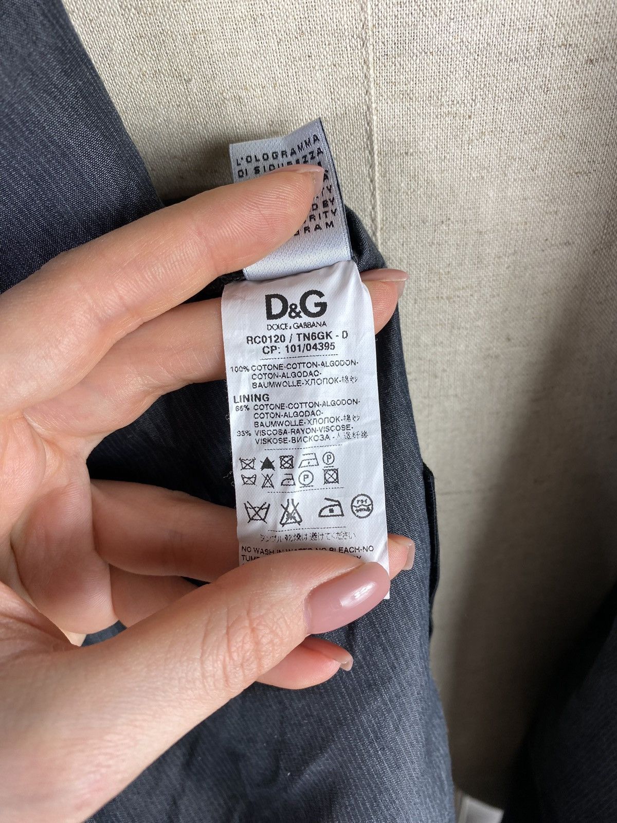 Dolce & Gabbana D&G Dolce & Gabbana men’s double breasted trench coat Size US M / EU 48-50 / 2 - 23 Thumbnail