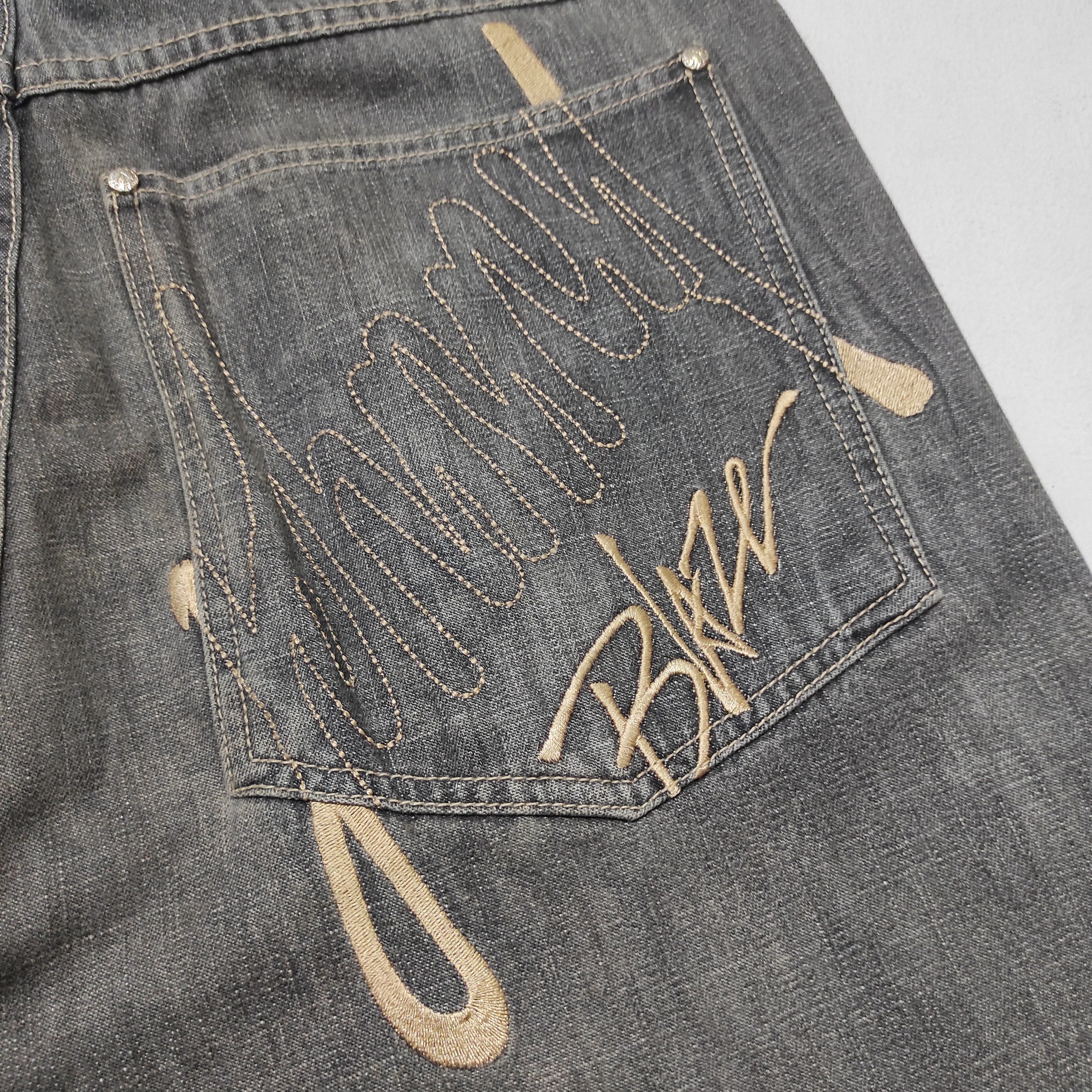 Rap Tees × Vintage Johnny Blaze Hip Hop Skateboards Embroidered Logo Baggy Size US 36 / EU 52 - 4 Thumbnail