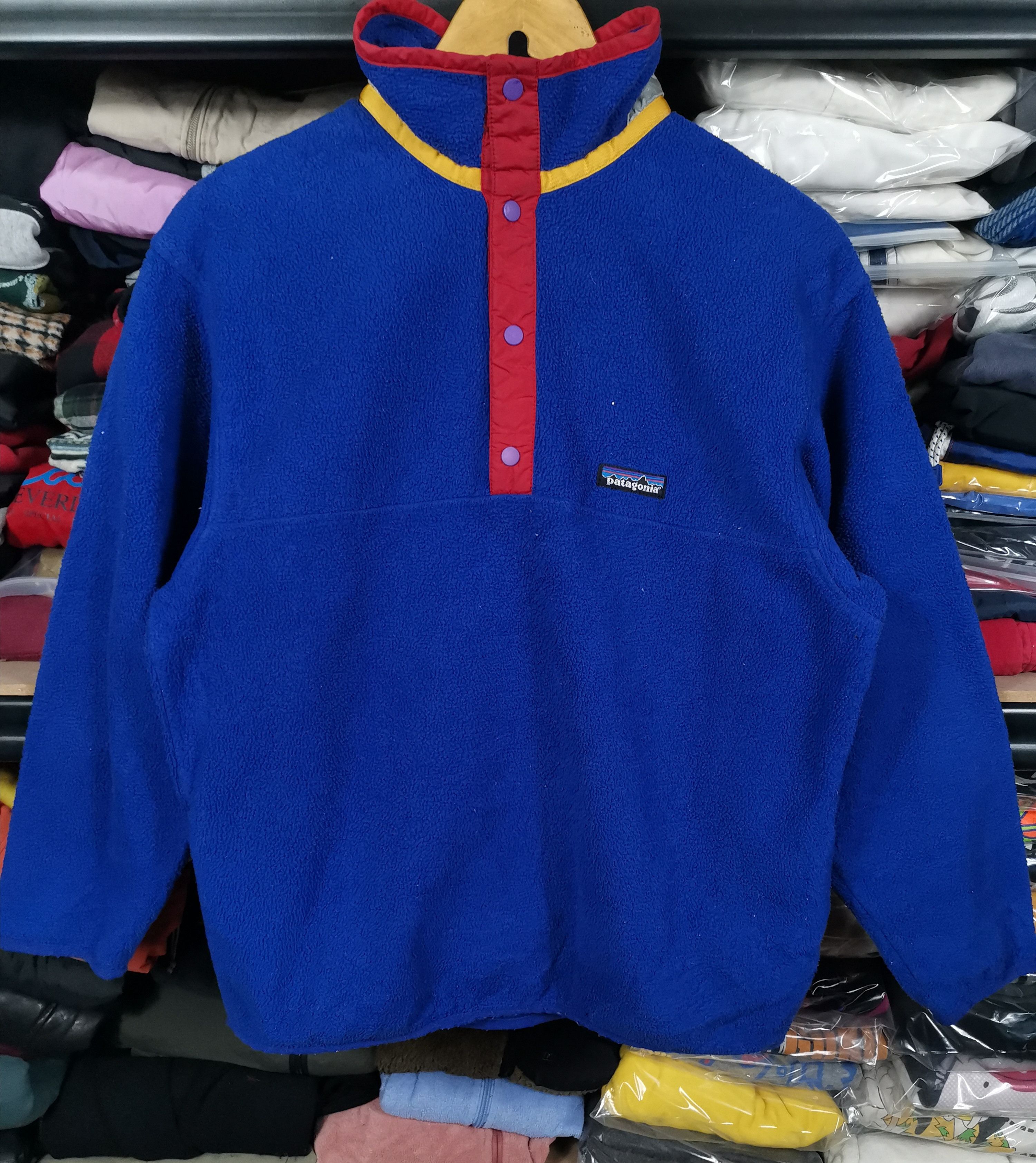 Patagonia Vintage Patagonia Fleece Pullover Sweatshirt Kids Size Size US L / EU 52-54 / 3 - 1 Thumbnail