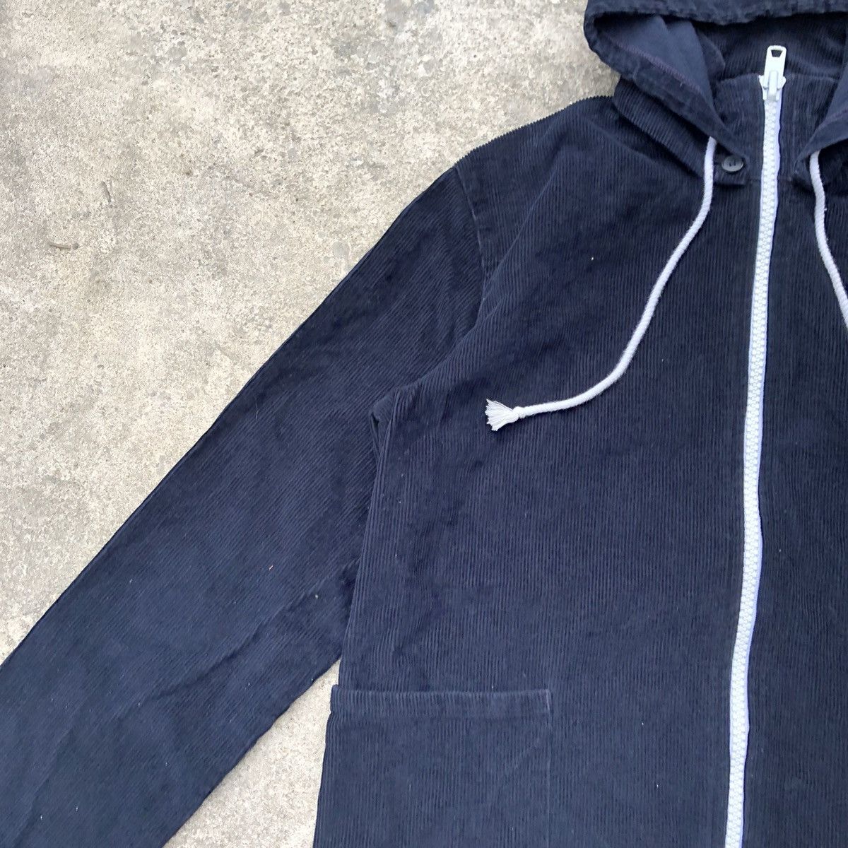 Designer × Vintage 🔥Rare🔥Le Glazik France Corduroy Full Zipper Hoodie Jacket Size US M / EU 48-50 / 2 - 7 Thumbnail