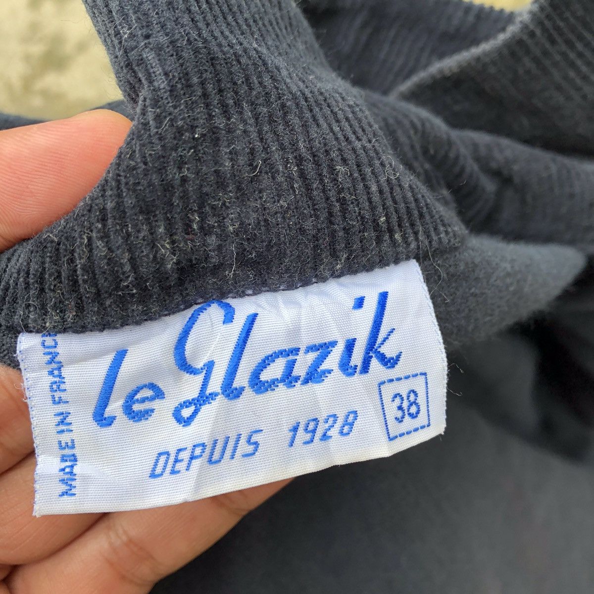 Designer × Vintage 🔥Rare🔥Le Glazik France Corduroy Full Zipper Hoodie Jacket Size US M / EU 48-50 / 2 - 12 Thumbnail