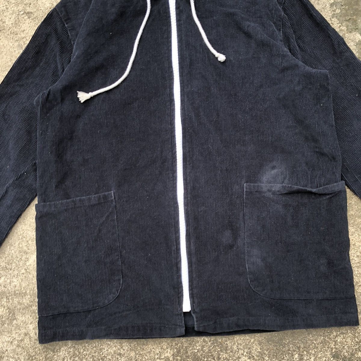 Designer × Vintage 🔥Rare🔥Le Glazik France Corduroy Full Zipper Hoodie Jacket Size US M / EU 48-50 / 2 - 4 Thumbnail
