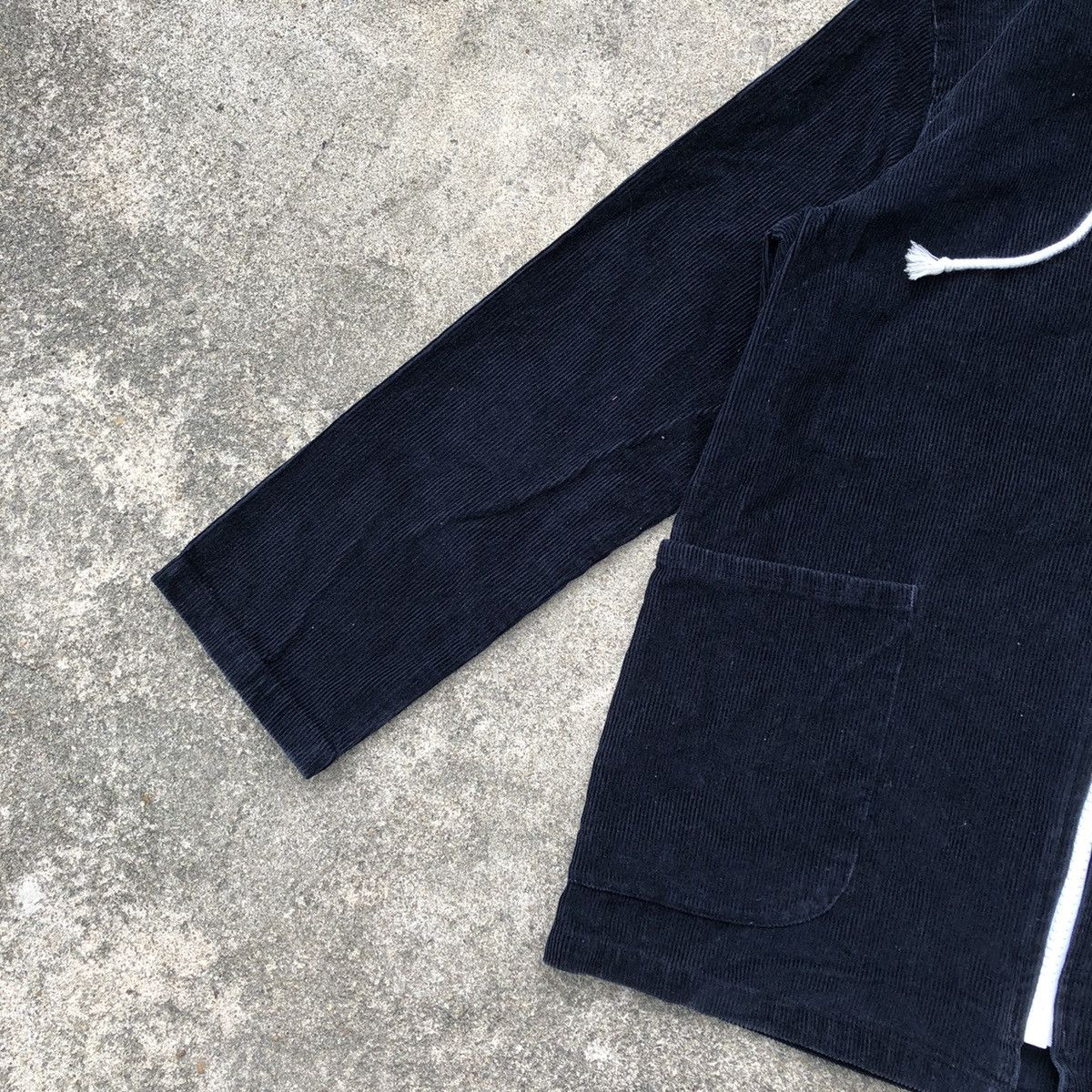 Designer × Vintage 🔥Rare🔥Le Glazik France Corduroy Full Zipper Hoodie Jacket Size US M / EU 48-50 / 2 - 8 Thumbnail