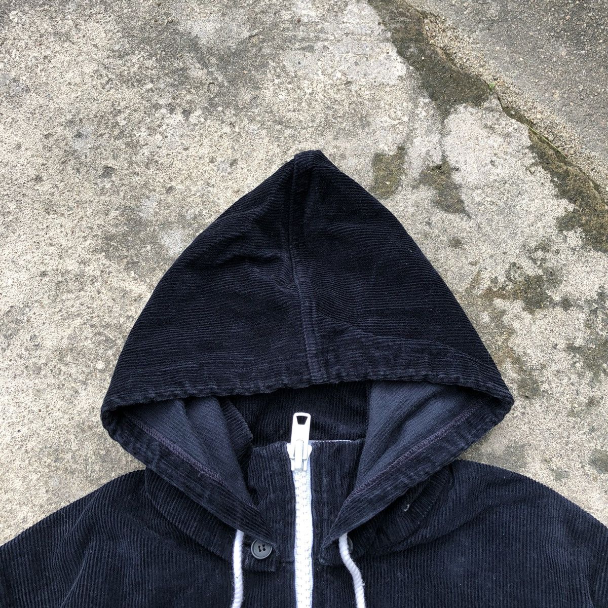 Designer × Vintage 🔥Rare🔥Le Glazik France Corduroy Full Zipper Hoodie Jacket Size US M / EU 48-50 / 2 - 2 Thumbnail