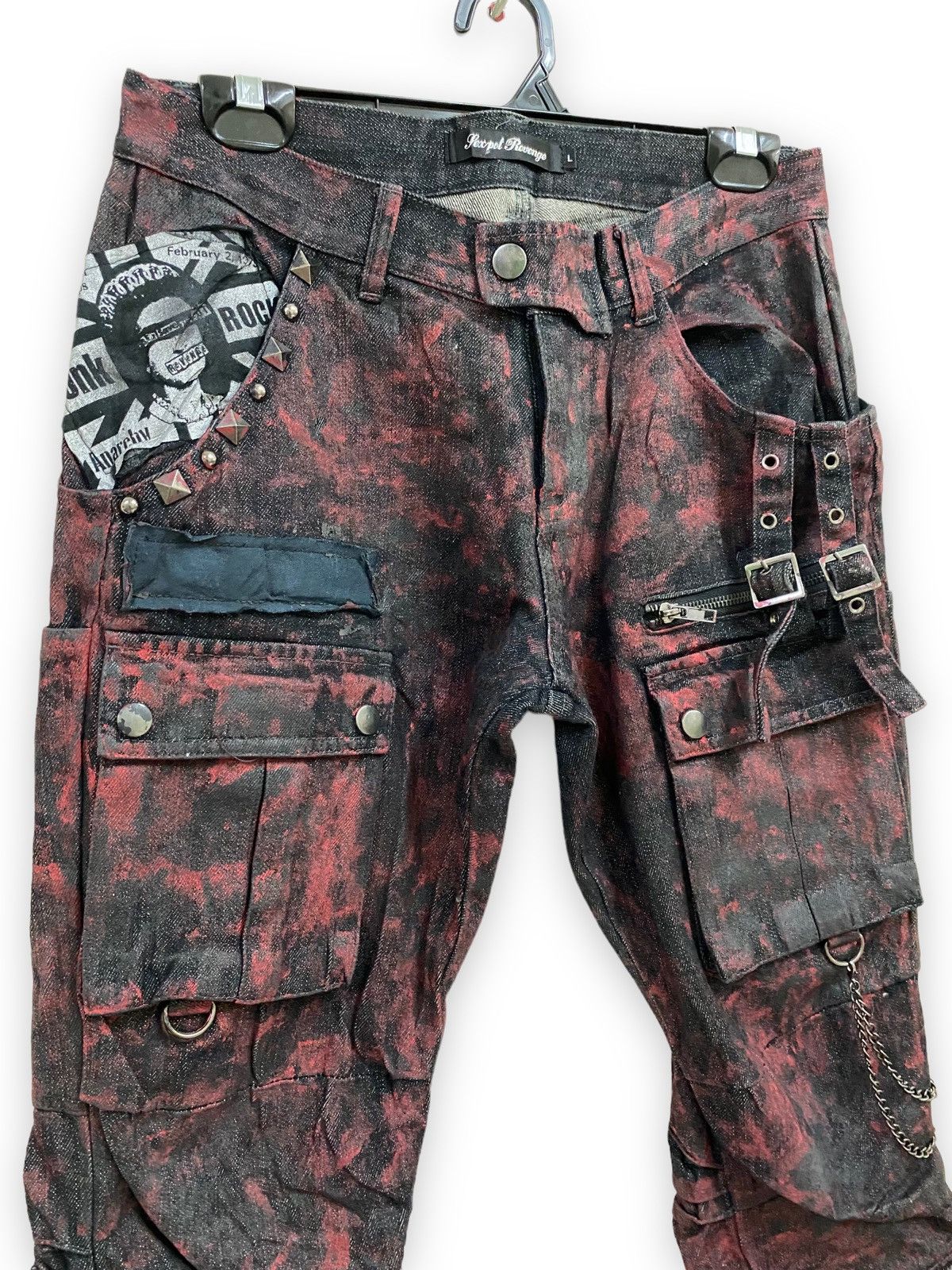 If Six Was Nine × Seditionaries 🔥Rare Japanese Punk Seditionaries Pants Size US 30 / EU 46 - 4 Thumbnail
