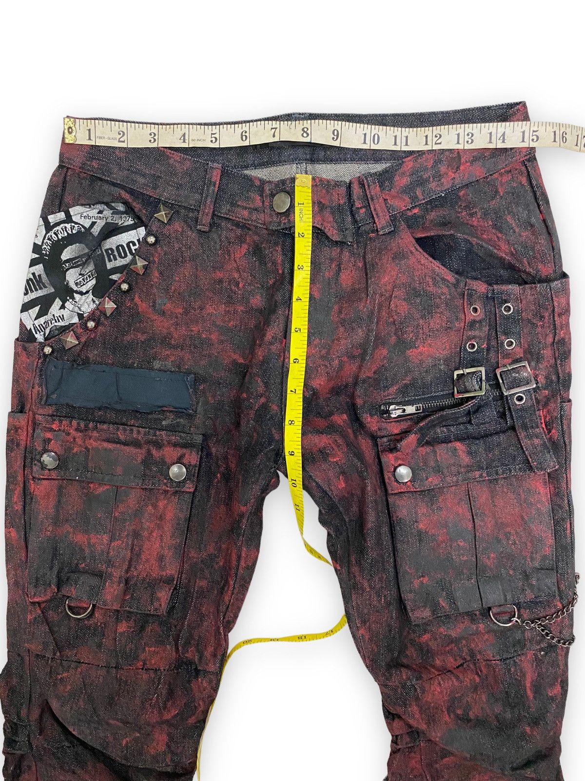 If Six Was Nine × Seditionaries 🔥Rare Japanese Punk Seditionaries Pants Size US 30 / EU 46 - 7 Thumbnail