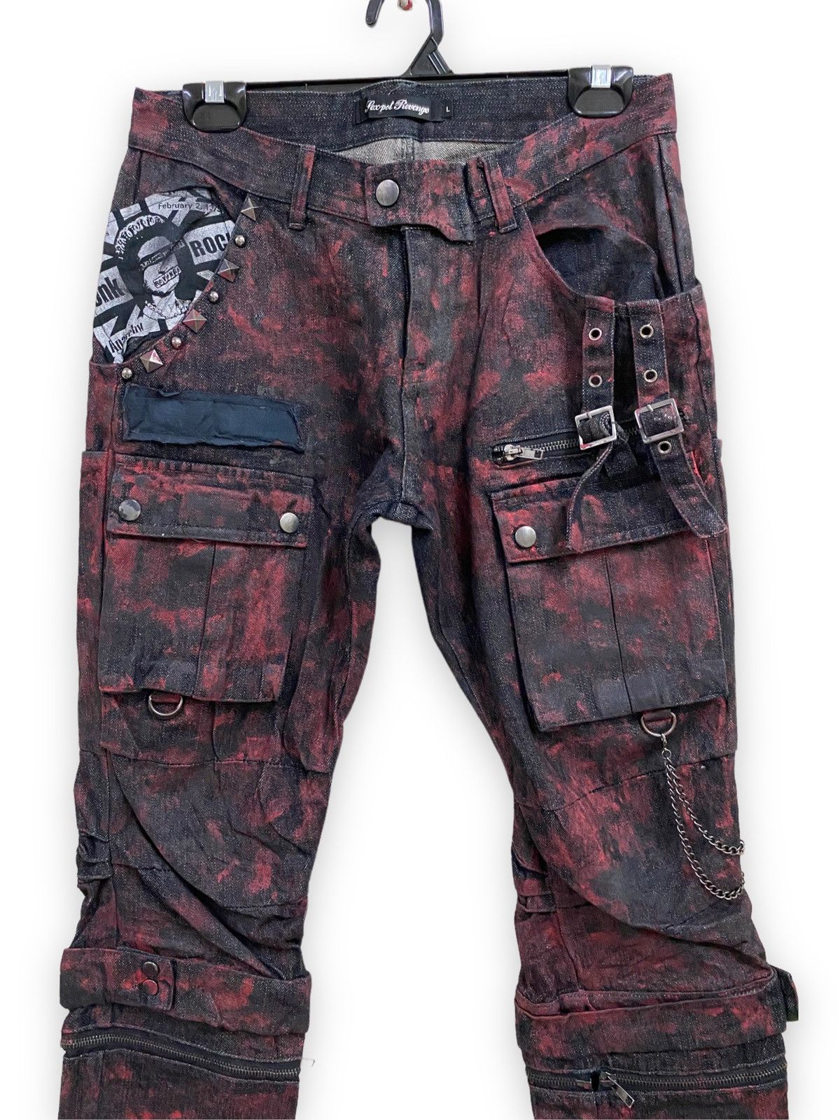 If Six Was Nine × Seditionaries 🔥Rare Japanese Punk Seditionaries Pants Size US 30 / EU 46 - 2 Thumbnail