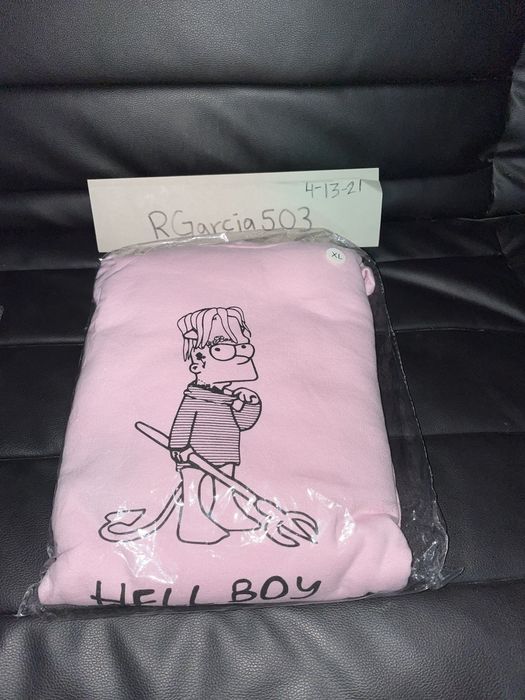 Rip lil hot sale peep hoodie