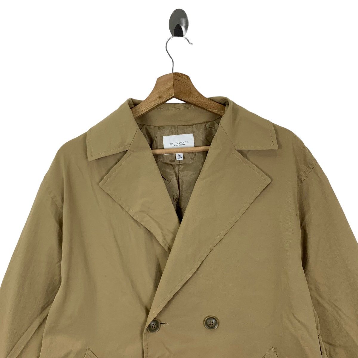 BEAUTY&YOUTH × Designer × United Arrows Vintage Beauty And Youth United Arrow Long Coat Jacket Size US M / EU 48-50 / 2 - 2 Thumbnail