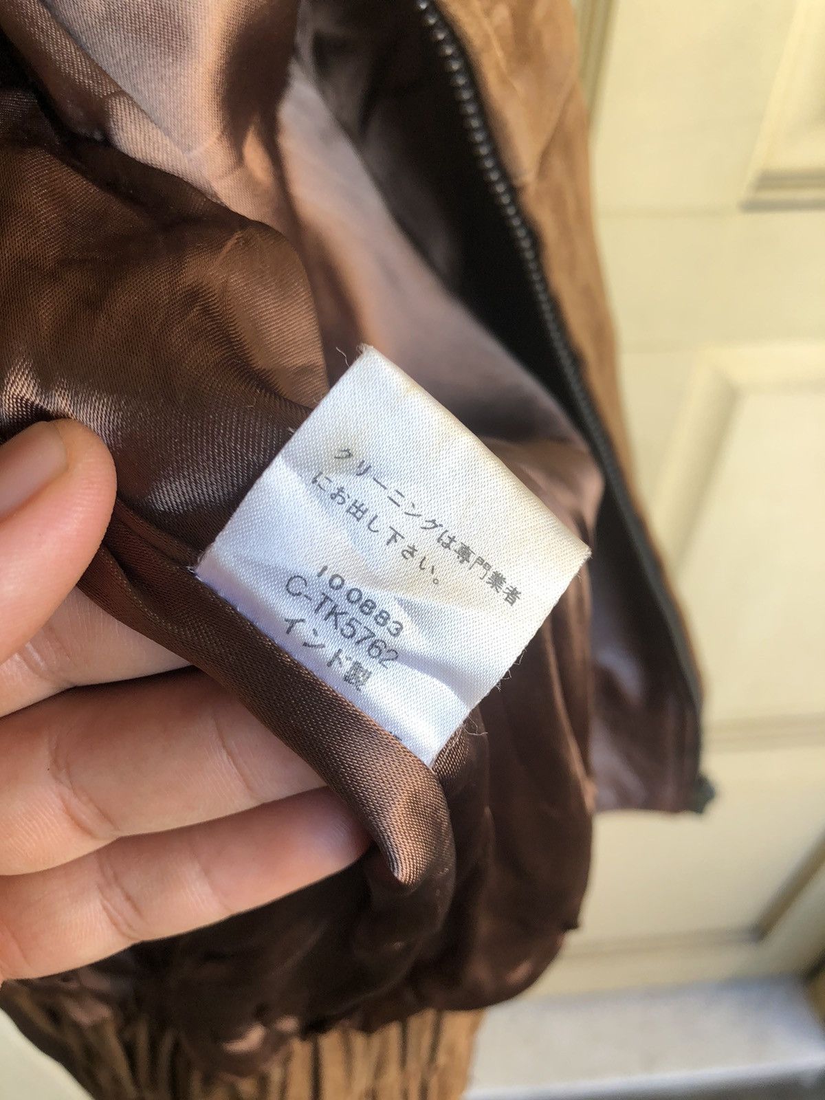 Japanese Brand Vintage Otto Collection Sheepskin Leather Bomber Jackets Size US M / EU 48-50 / 2 - 15 Thumbnail
