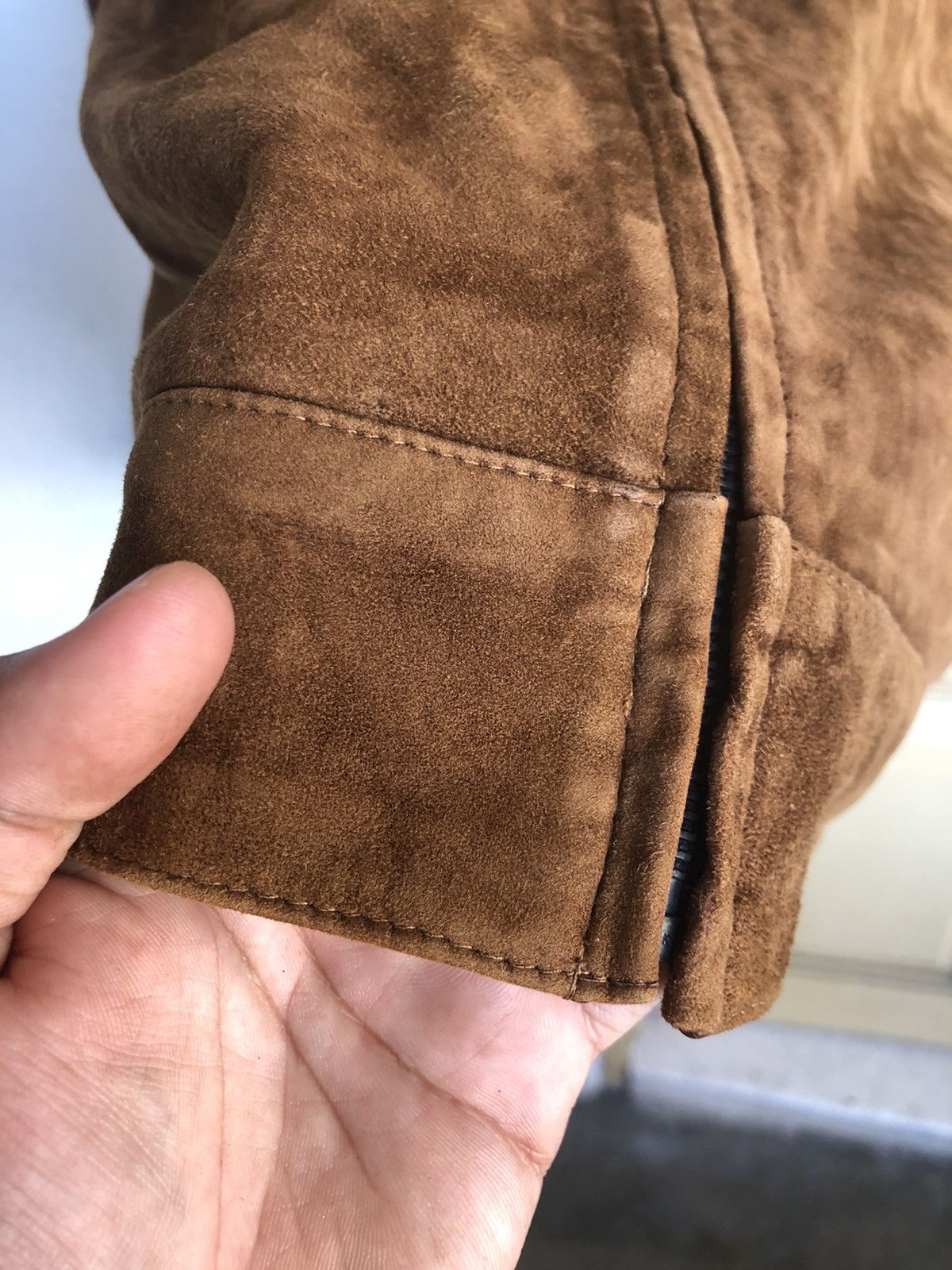 Japanese Brand Vintage Otto Collection Sheepskin Leather Bomber Jackets Size US M / EU 48-50 / 2 - 12 Thumbnail