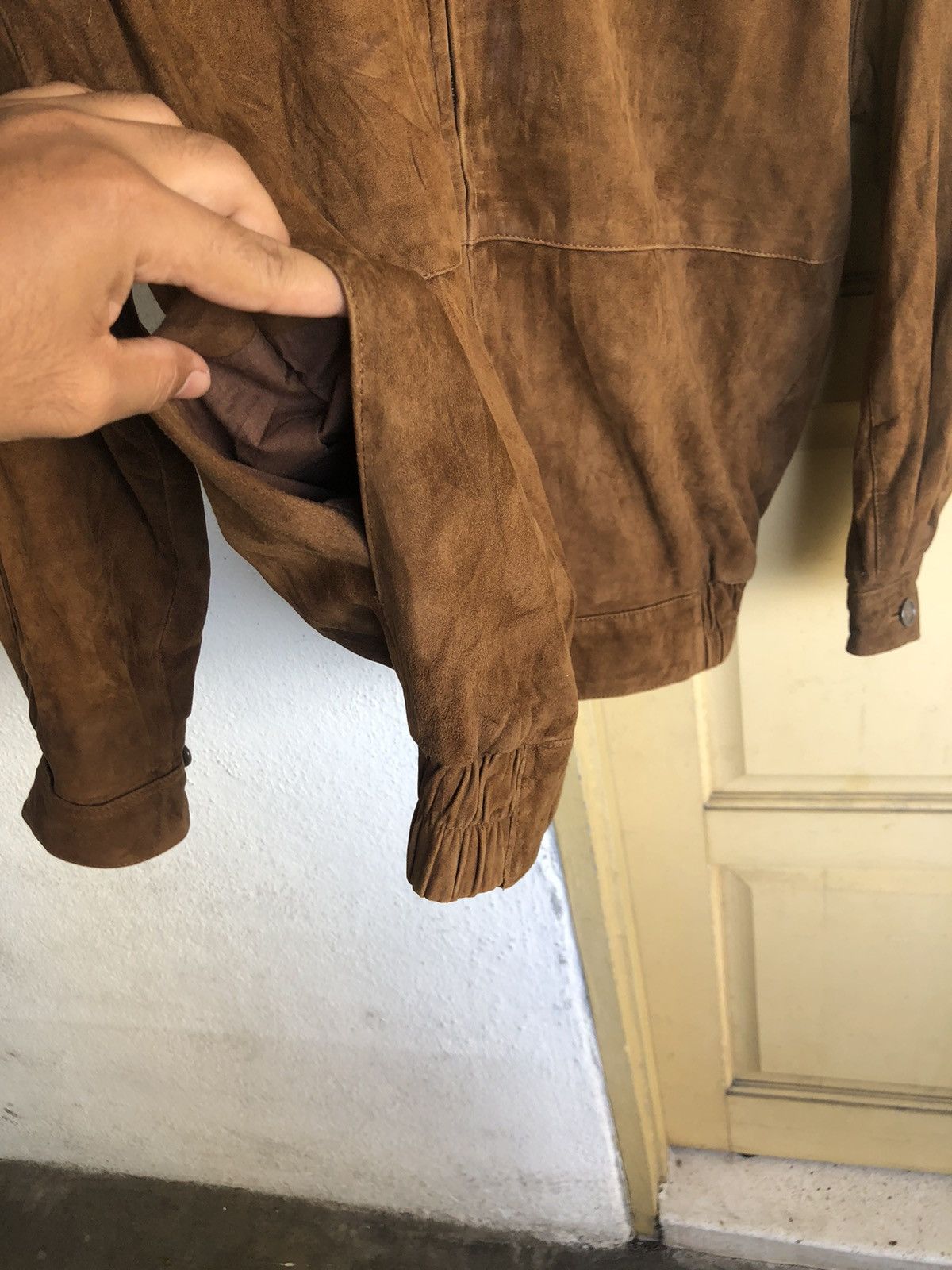 Japanese Brand Vintage Otto Collection Sheepskin Leather Bomber Jackets Size US M / EU 48-50 / 2 - 10 Thumbnail