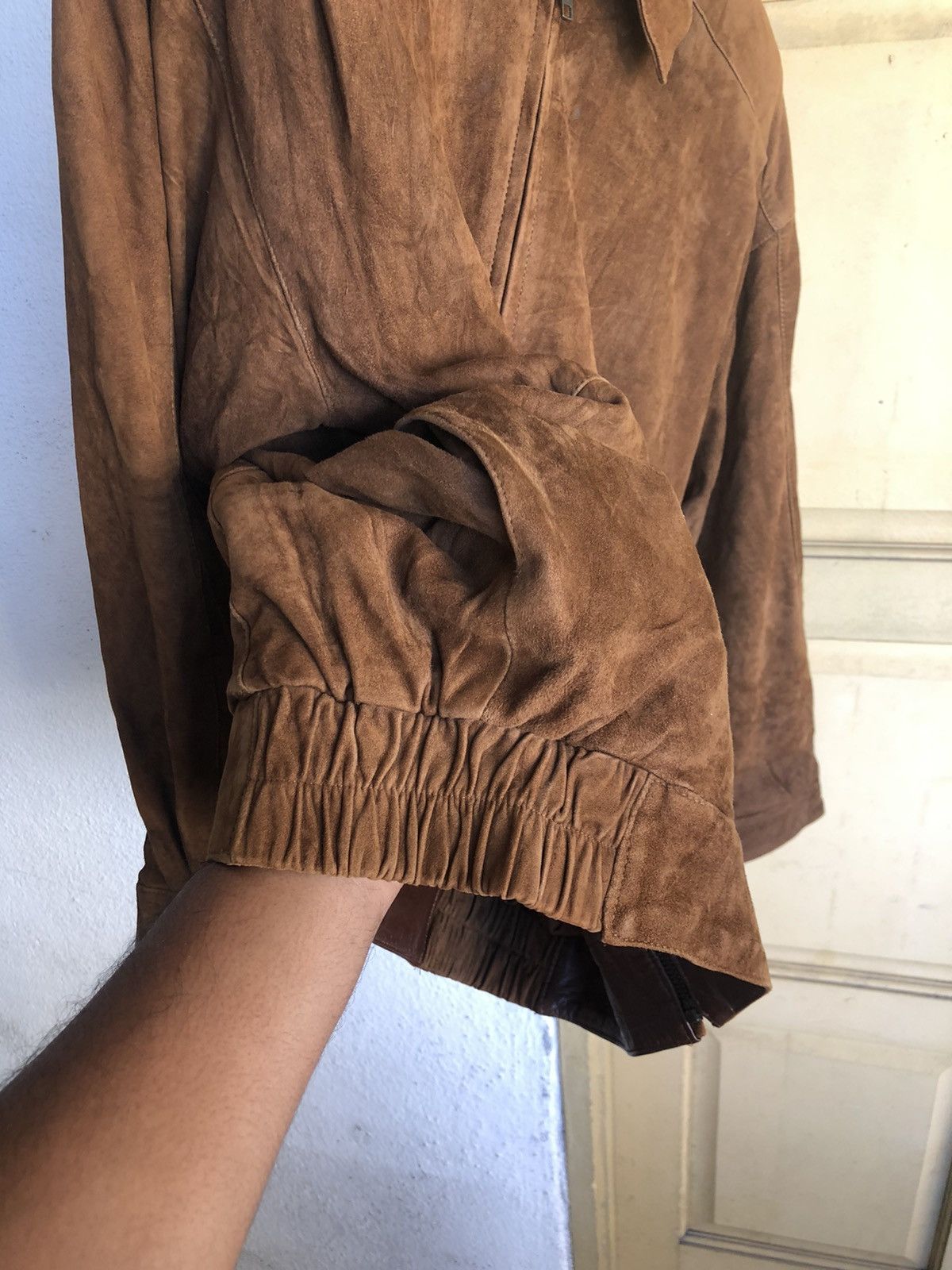 Japanese Brand Vintage Otto Collection Sheepskin Leather Bomber Jackets Size US M / EU 48-50 / 2 - 11 Thumbnail