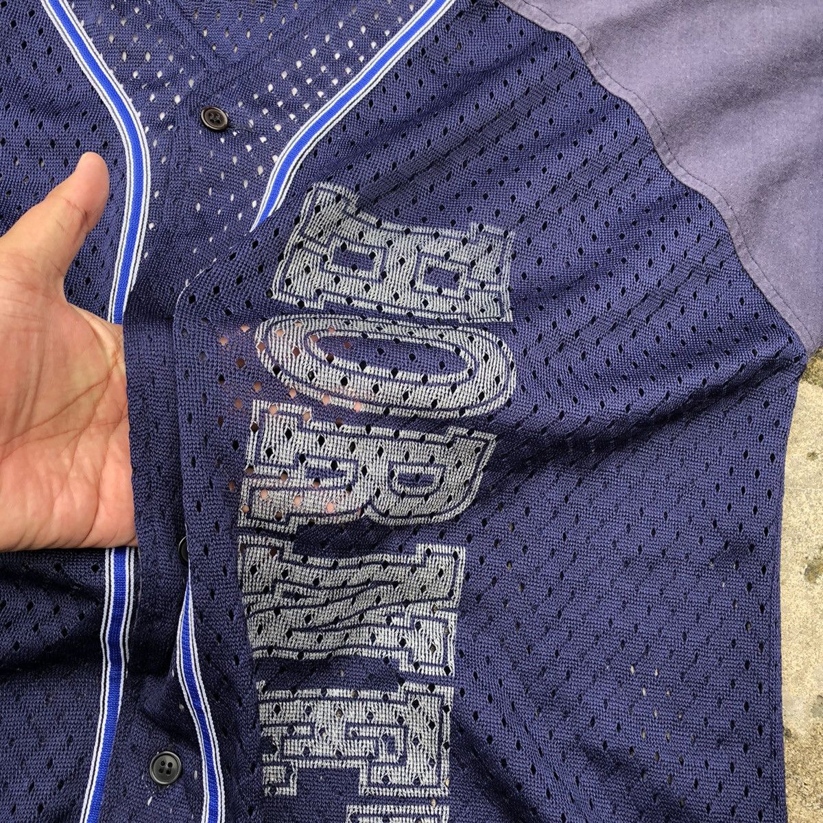 Japanese Brand × Vintage Rare Vintage Charlotte Hornets Big Logo Baseball Team Shirts Size US XL / EU 56 / 4 - 10 Thumbnail
