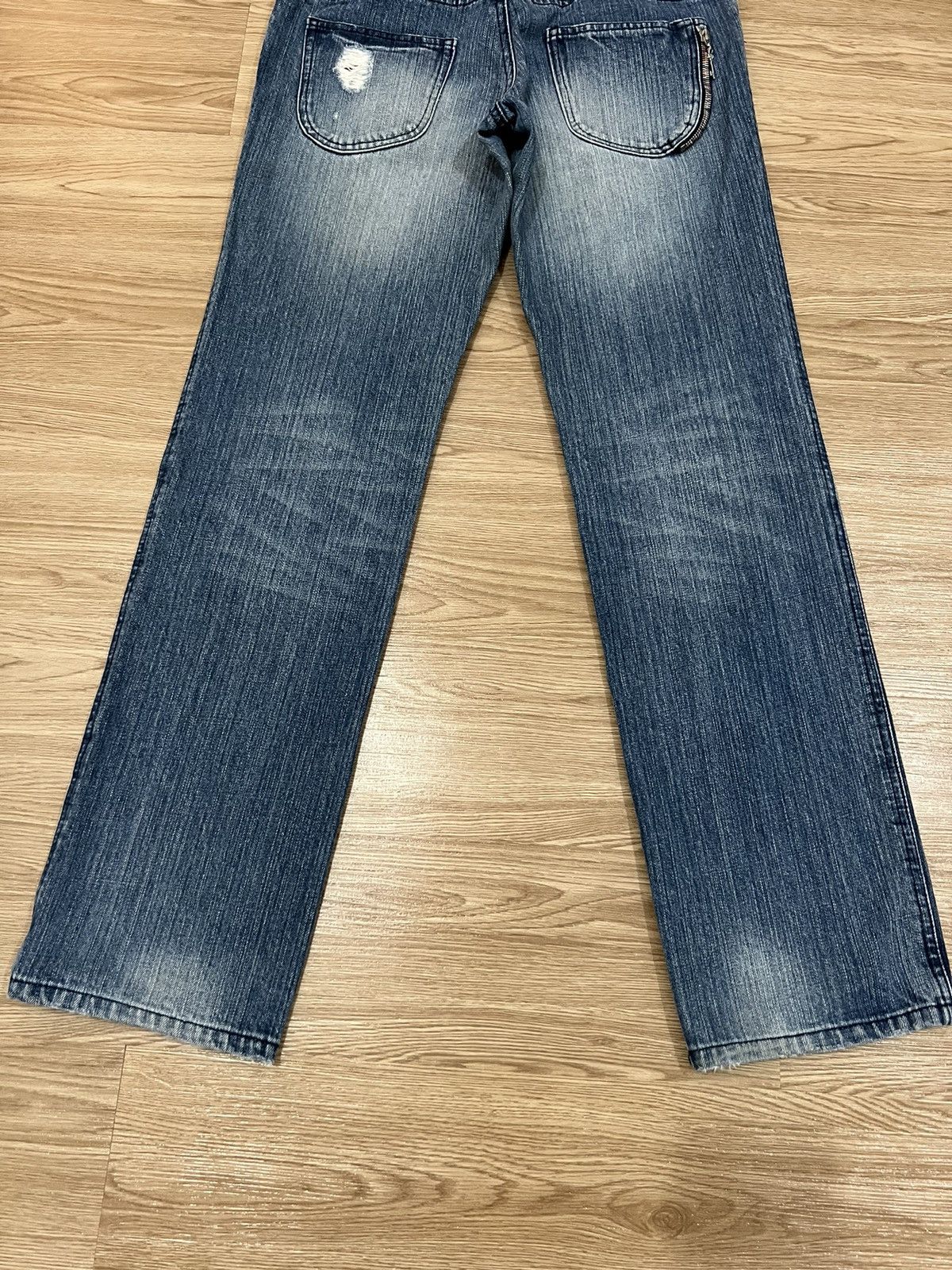 Japanese Brand × Seditionaries 🔥MEGA RARE🔥Nicole Club For Men Double Waist Jeans Size US 30 / EU 46 - 8 Thumbnail