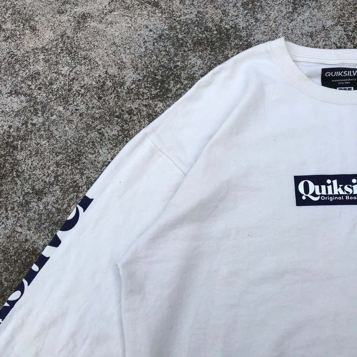 Quiksilver 🔥Rare🔥Quiksilver Surf Board Box Logo Speelout Sweatshirts Size US L / EU 52-54 / 3 - 9 Thumbnail