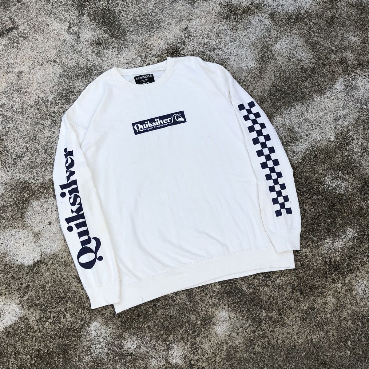 Quiksilver 🔥Rare🔥Quiksilver Surf Board Box Logo Speelout Sweatshirts Size US L / EU 52-54 / 3 - 1 Thumbnail