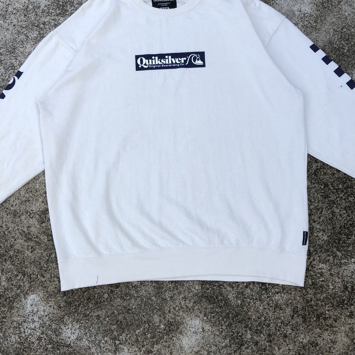 Quiksilver 🔥Rare🔥Quiksilver Surf Board Box Logo Speelout Sweatshirts Size US L / EU 52-54 / 3 - 4 Thumbnail