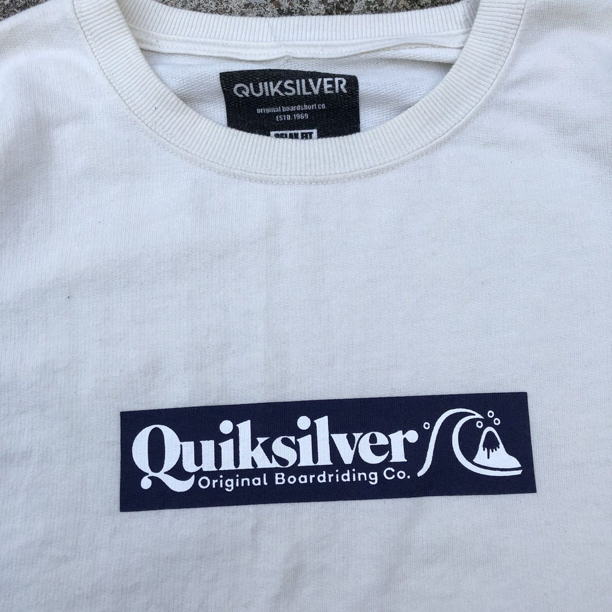 Quiksilver 🔥Rare🔥Quiksilver Surf Board Box Logo Speelout Sweatshirts Size US L / EU 52-54 / 3 - 5 Thumbnail