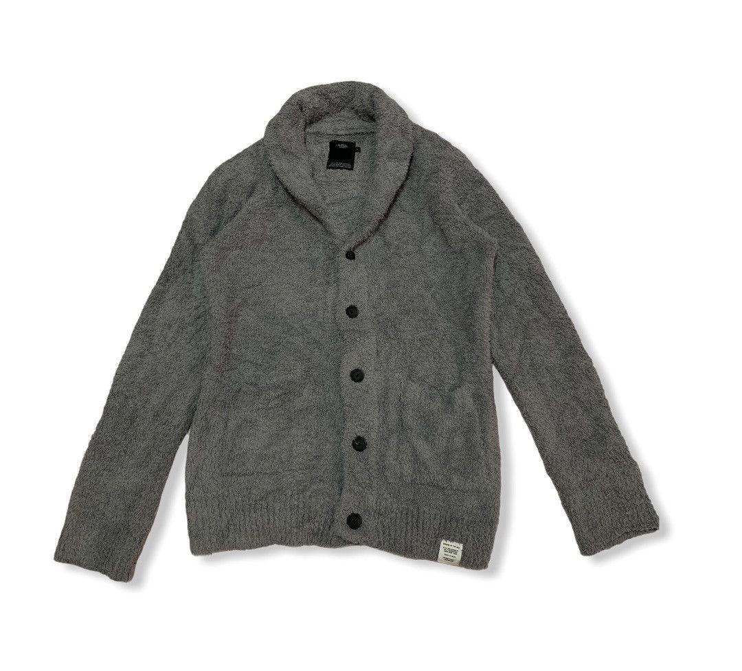 Japanese Brand Azul by Moussy Fleece Cardigan Size US S / EU 44-46 / 1 - 1 Thumbnail