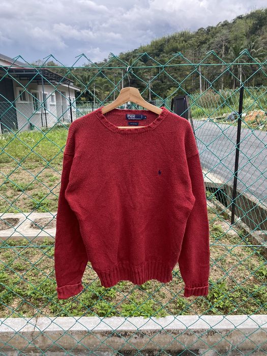 Vintage ralph lauren cable knit online sweater