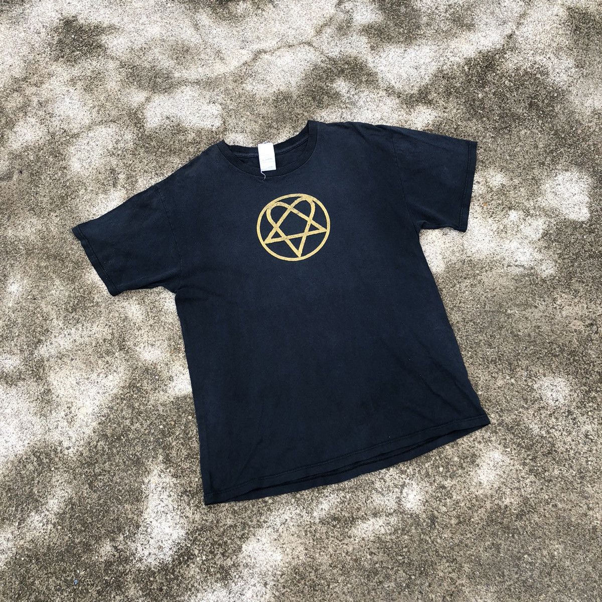 Band Tees × Vintage 🔥90s🔥HIM Gothic Rock Band OG Logo Promo Tee Size US L / EU 52-54 / 3 - 1 Thumbnail