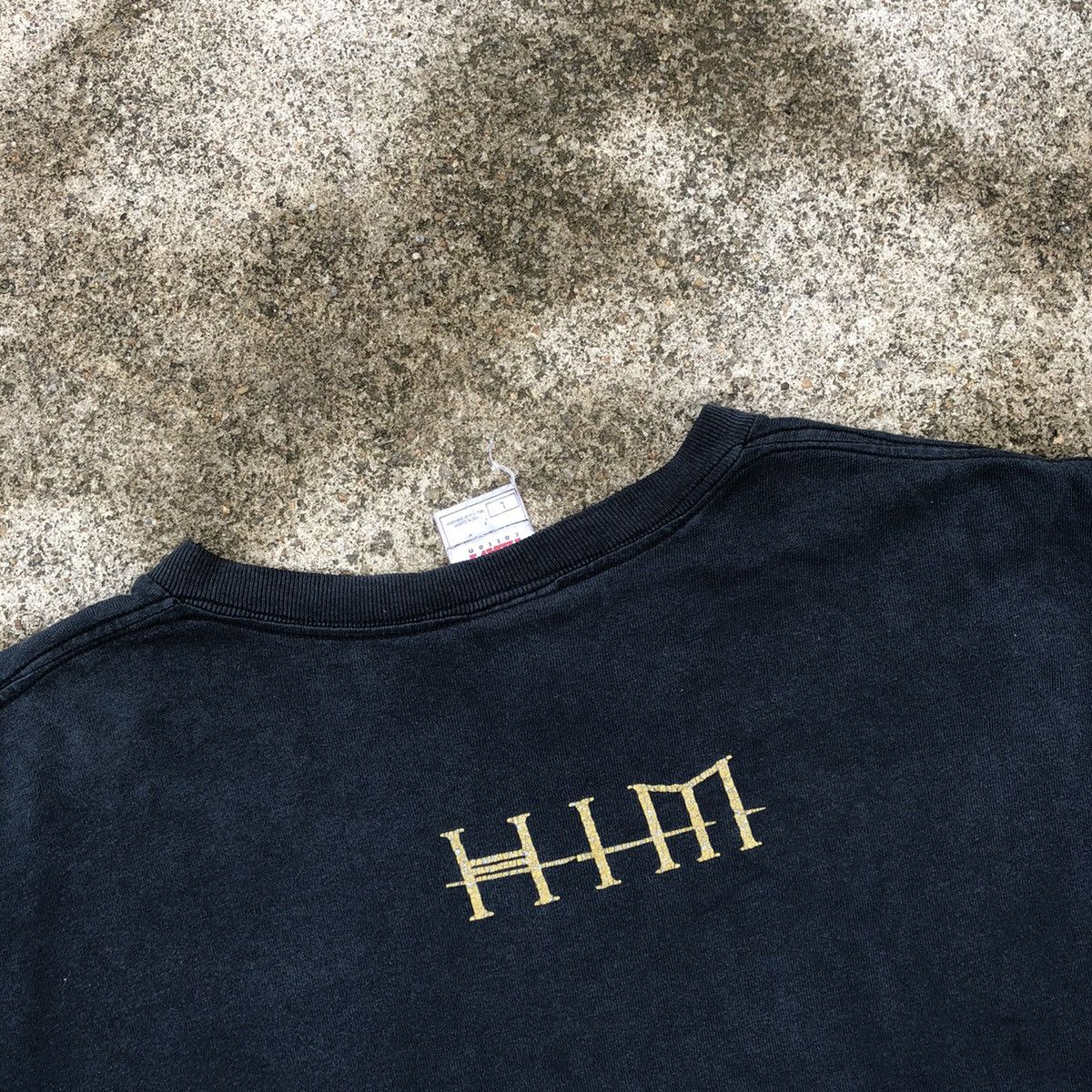 Band Tees × Vintage 🔥90s🔥HIM Gothic Rock Band OG Logo Promo Tee Size US L / EU 52-54 / 3 - 5 Thumbnail