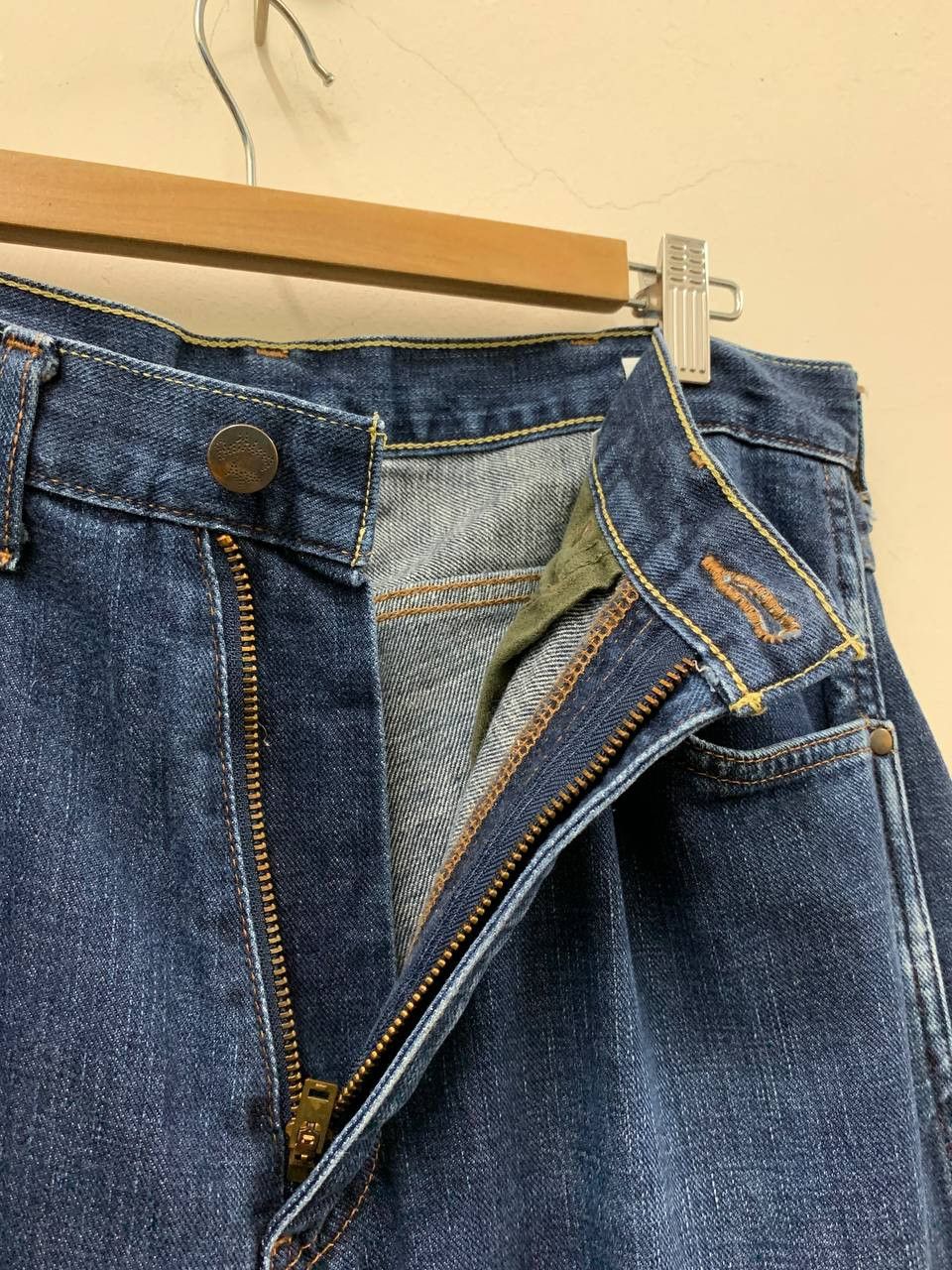 Bape Bape Star Embroidery Denim Pants Size US 33 - 5 Thumbnail