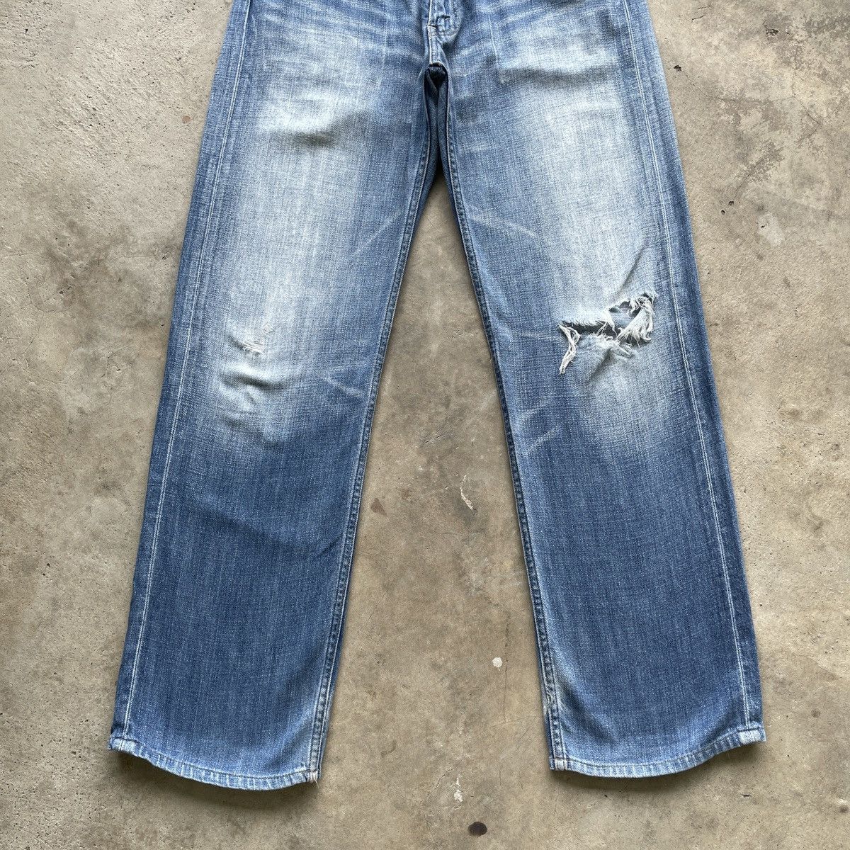 Levi's Vintage Clothing Vintage Levi’s 503 Distressed Faded Denim Jeans Pants W31 Size US 31 - 4 Thumbnail
