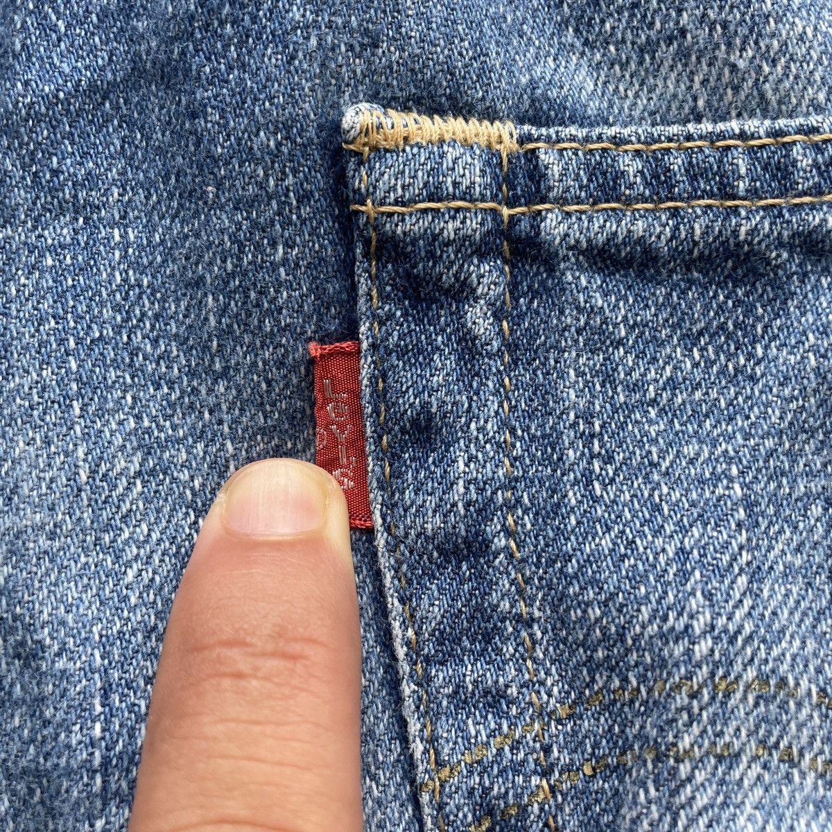 Levi's Vintage Clothing Vintage Levi’s 503 Distressed Faded Denim Jeans Pants W31 Size US 31 - 9 Thumbnail