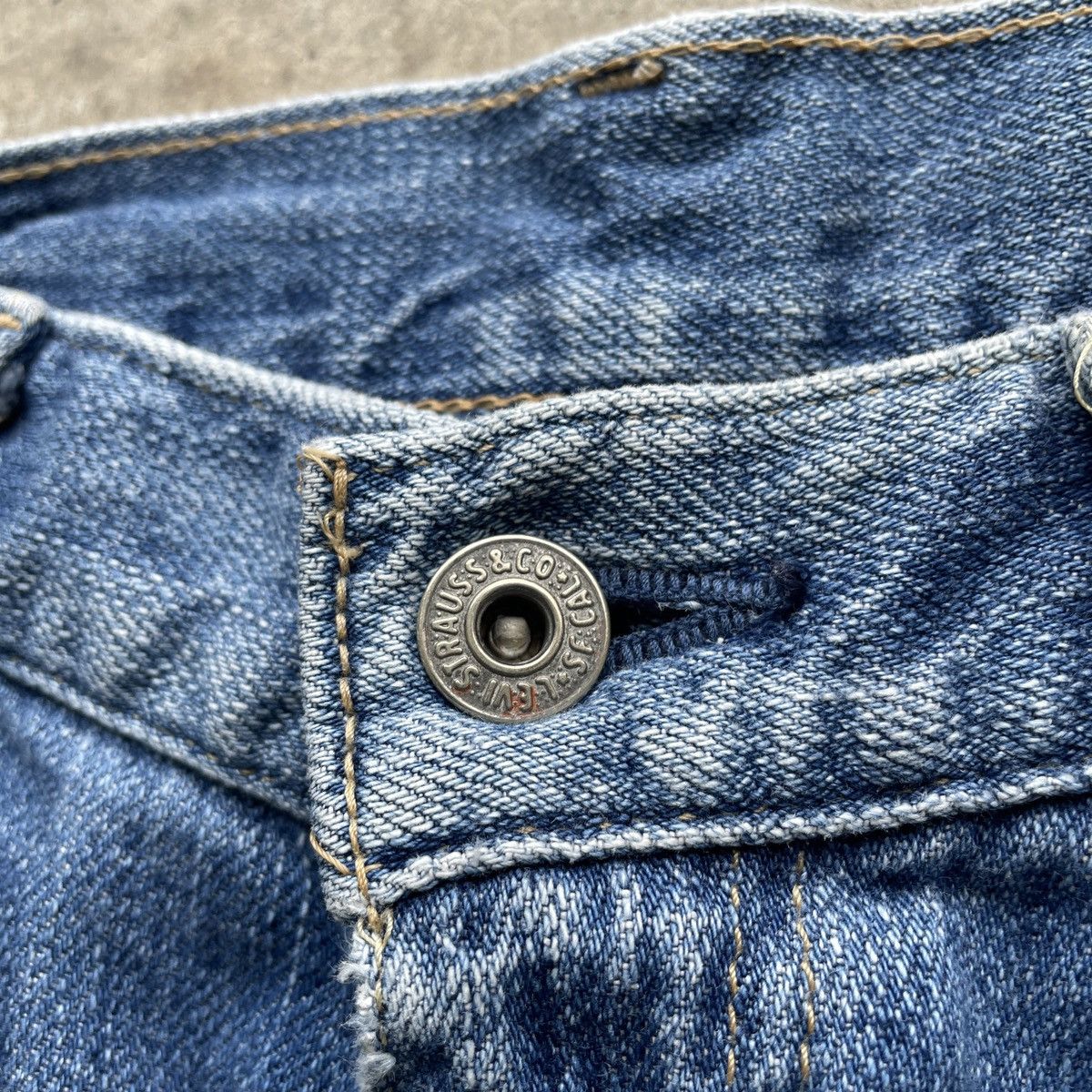 Levi's Vintage Clothing Vintage Levi’s 503 Distressed Faded Denim Jeans Pants W31 Size US 31 - 6 Thumbnail