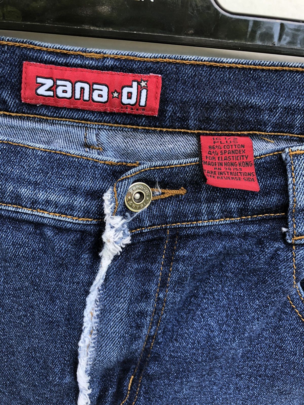 Hysteric Glamour × Japanese Brand × Vintage Japanese Brand Zana Di Rebuild Reconstruct Size US 27 - 7 Thumbnail