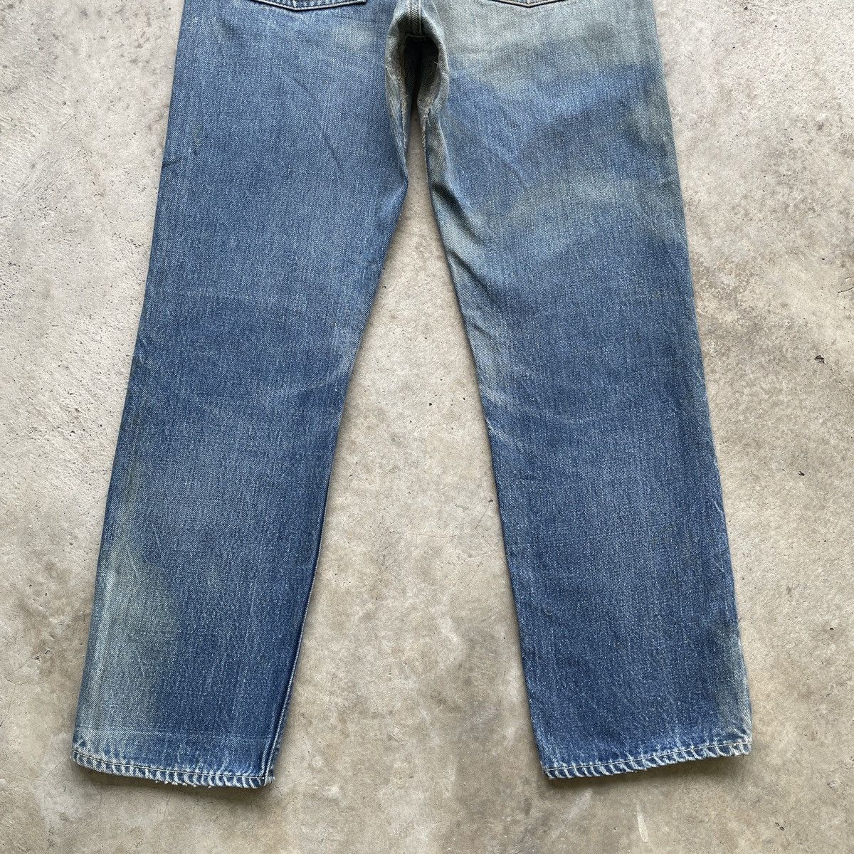 Levi's Vintage Clothing 70s Vintage Levi's 501 Made In USA Distressed Jeans 29x28 Size US 29 - 16 Thumbnail