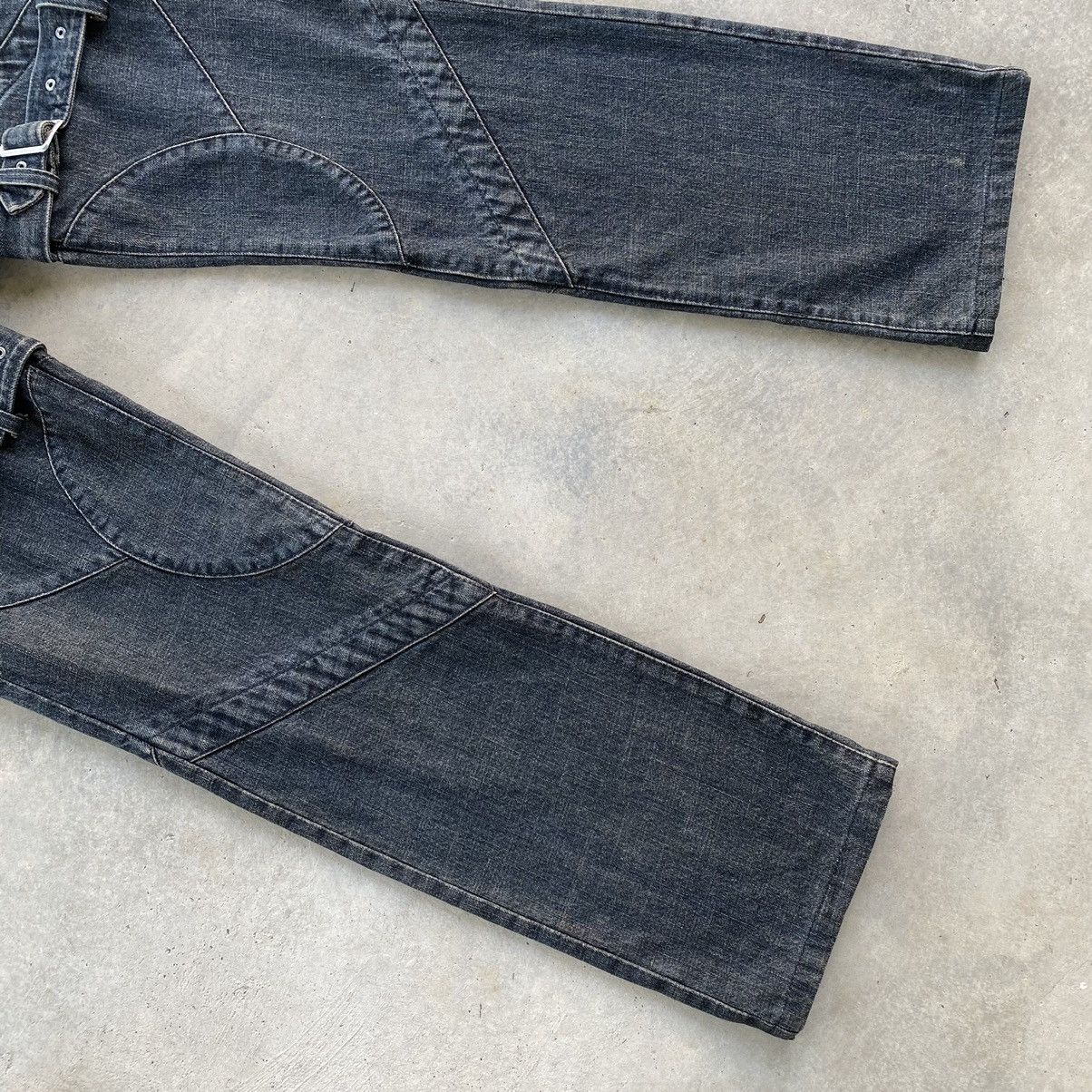 Japanese Brand Vintage As Super Sonic Bondage Seditionaries Denim Pants Size US 31 - 4 Thumbnail