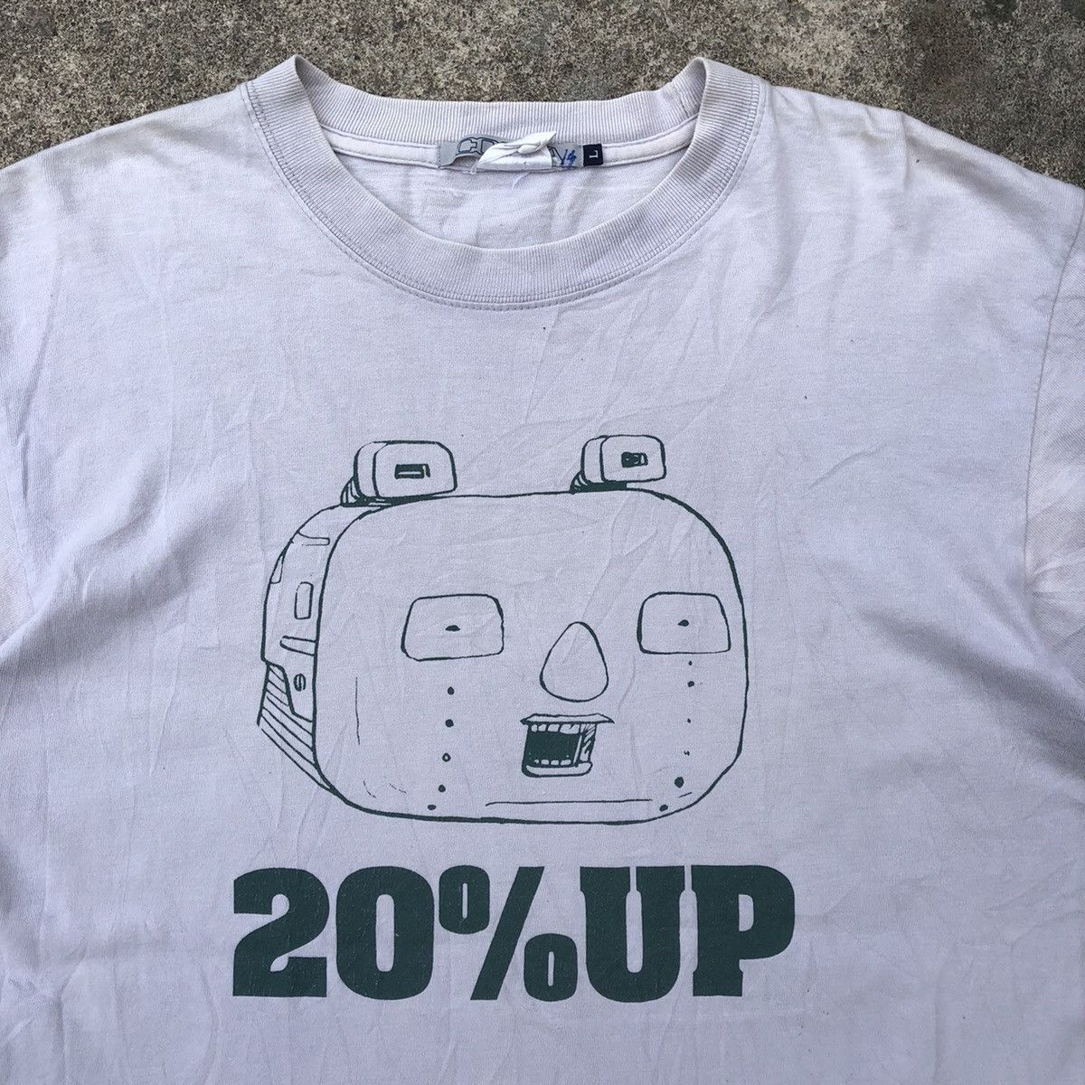 Anime × Vintage 🔥Rare🔥🇯🇵Vintage Kawauso Machine Big Character Promo Anime Tee Size US M / EU 48-50 / 2 - 2 Thumbnail