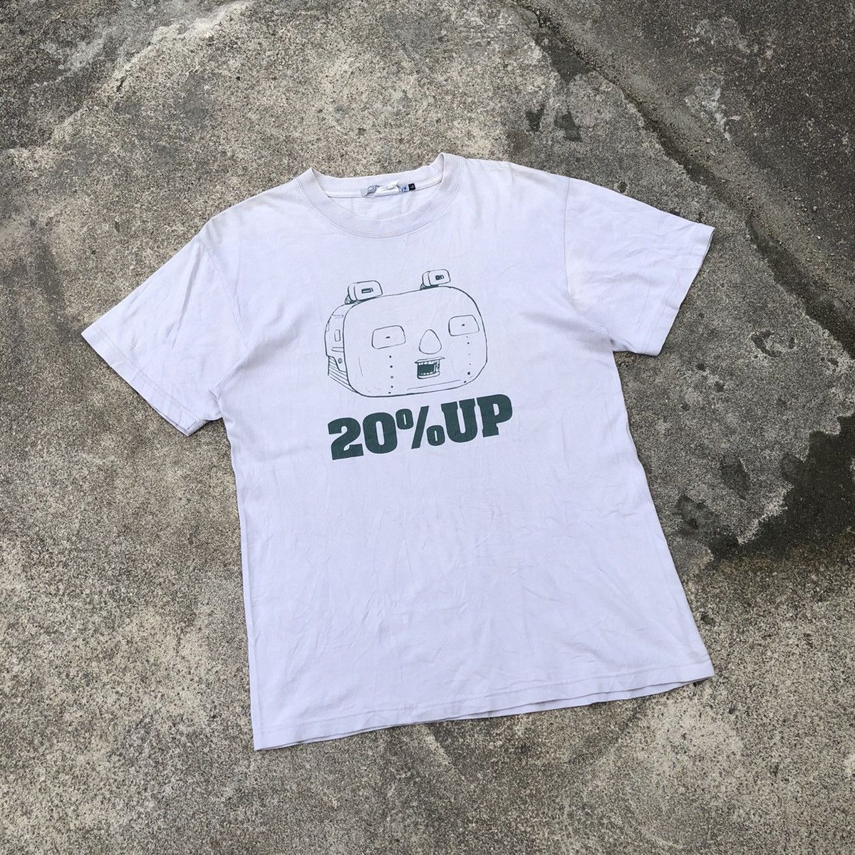 🔥Rare🔥🇯🇵Vintage Kawauso Machine Big Character Promo Anime Tee