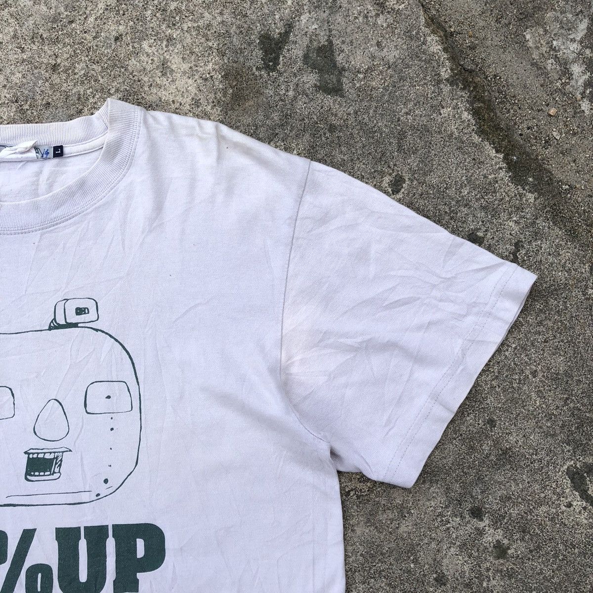 Anime × Vintage 🔥Rare🔥🇯🇵Vintage Kawauso Machine Big Character Promo Anime Tee Size US M / EU 48-50 / 2 - 5 Thumbnail