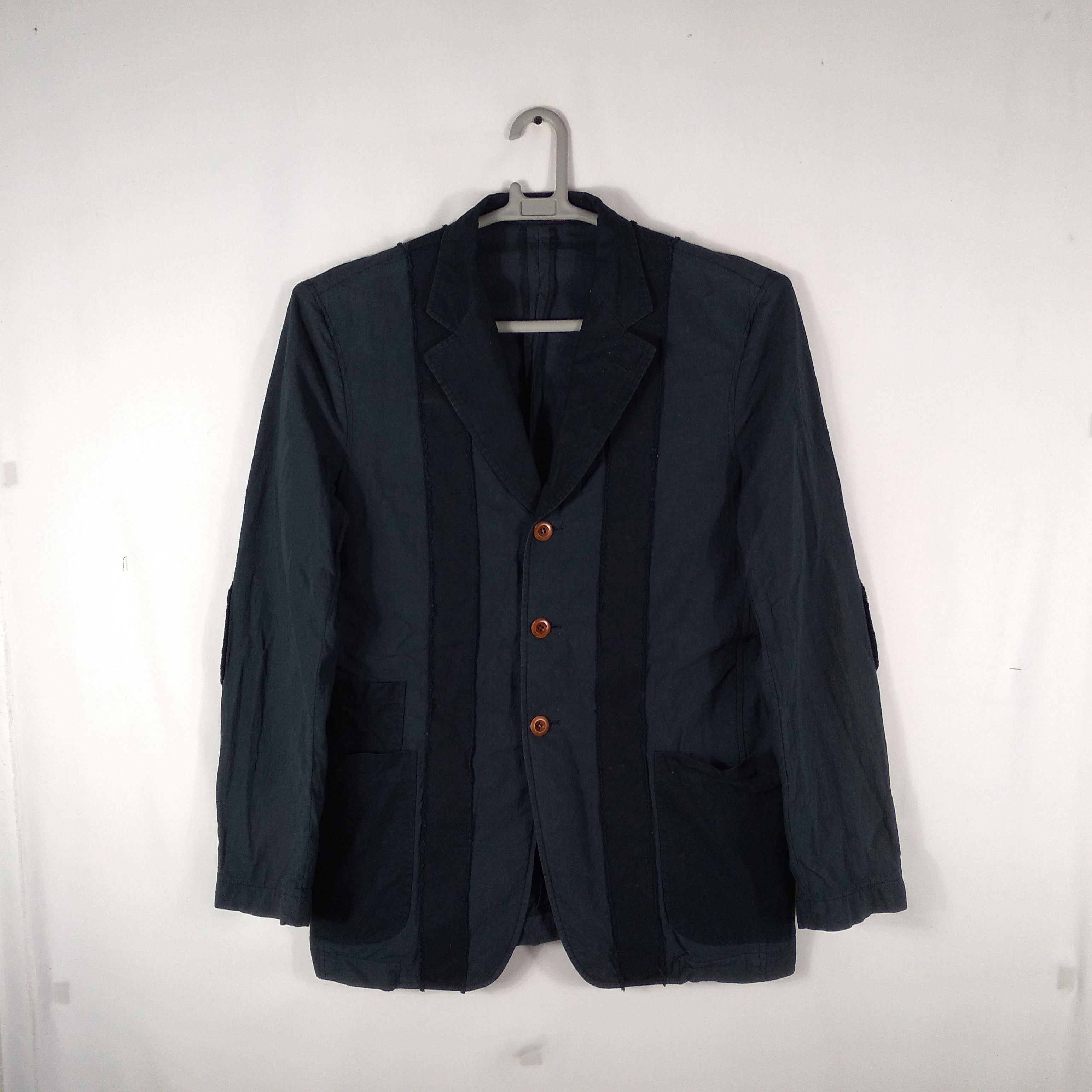 Paul Smith × Vintage 🔥Rare🔥Paul Smith Black Line Double Pocket Suit Chore Jacket Size US S / EU 44-46 / 1 - 1 Thumbnail