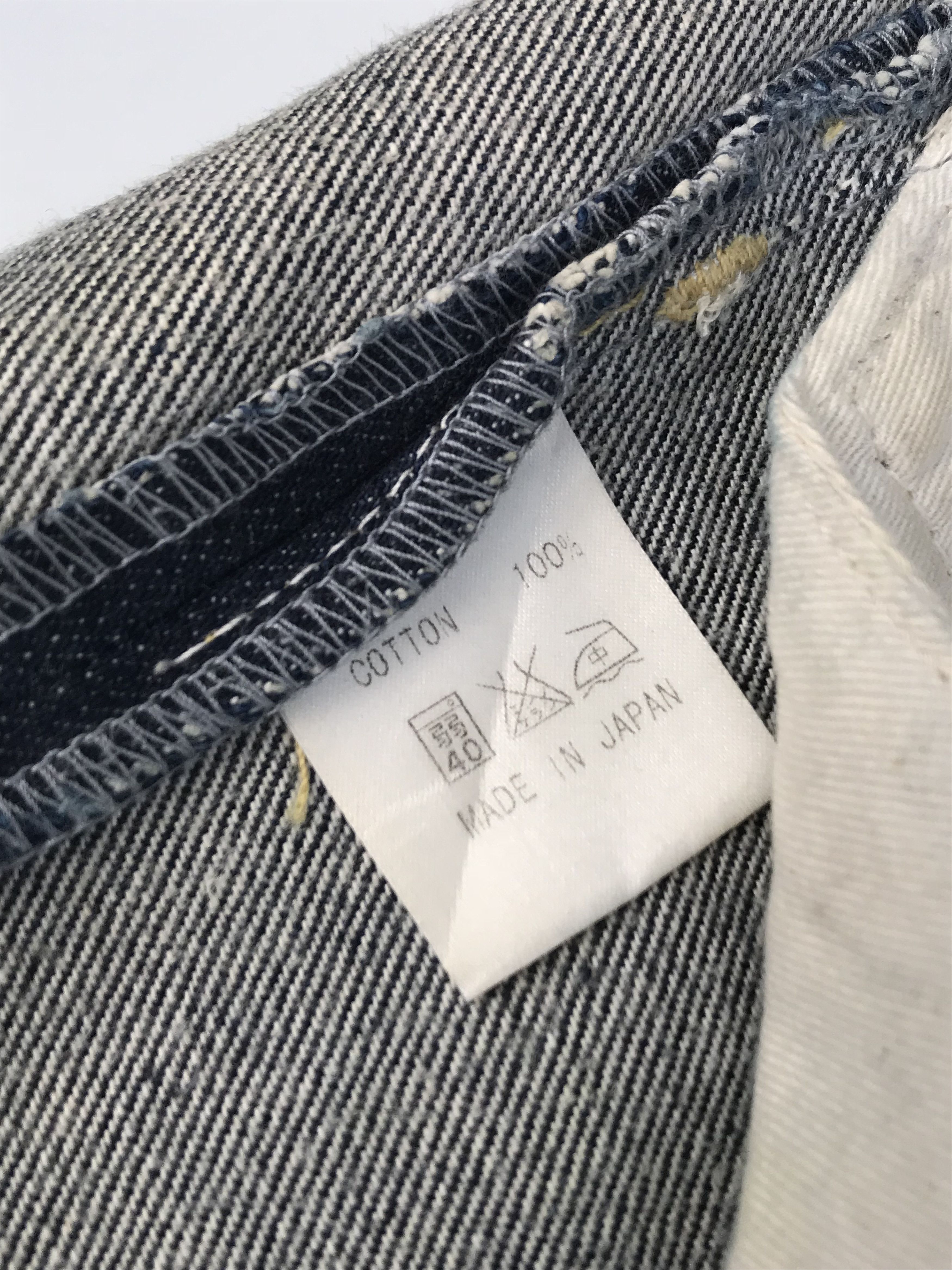 Japanese Brand ❌Last Drop❌SUBCIETY JEANS PAISLEY JAPAN Size US 30 / EU 46 - 17 Thumbnail