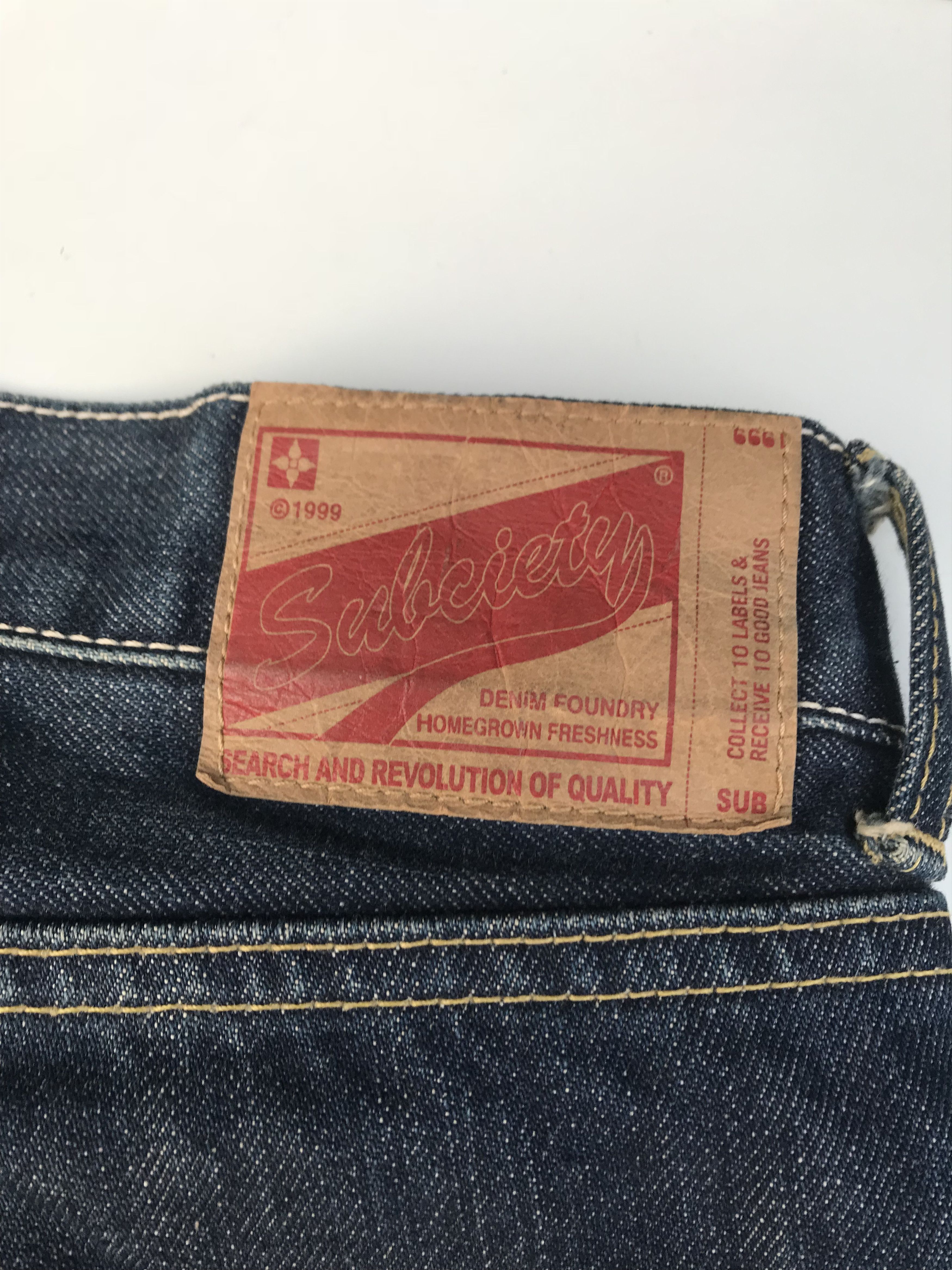 Japanese Brand ❌Last Drop❌SUBCIETY JEANS PAISLEY JAPAN Size US 30 / EU 46 - 13 Thumbnail