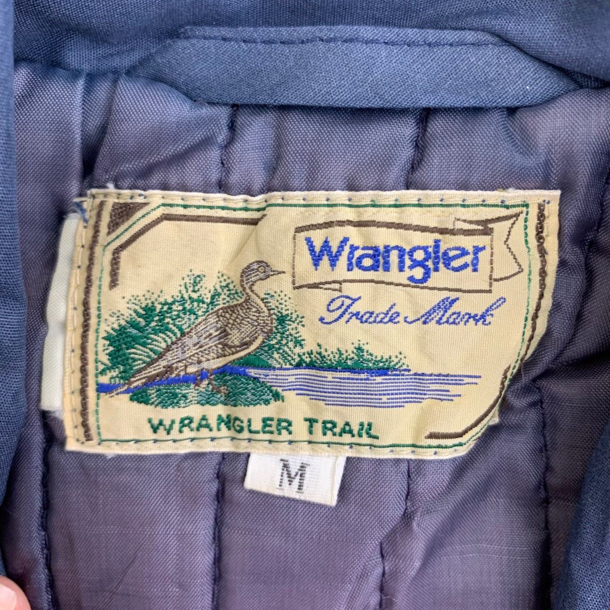 Designer × Vintage Vintage Wrangler Trail Hunting Bomber Zipper Jacket Size US M / EU 48-50 / 2 - 7 Thumbnail