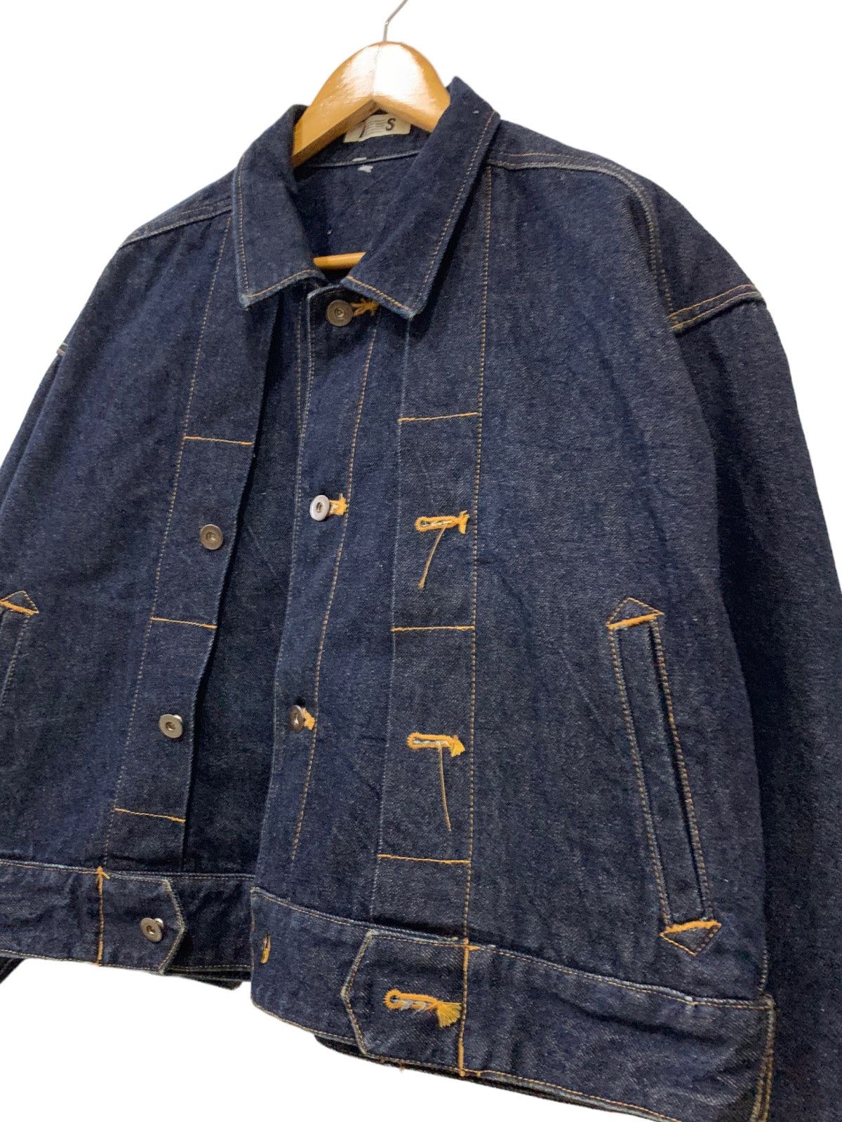 Issey Miyake RARE DESIGN ISSEY MIYAKE JEANS JACKET Size US M / EU 48-50 / 2 - 8 Thumbnail