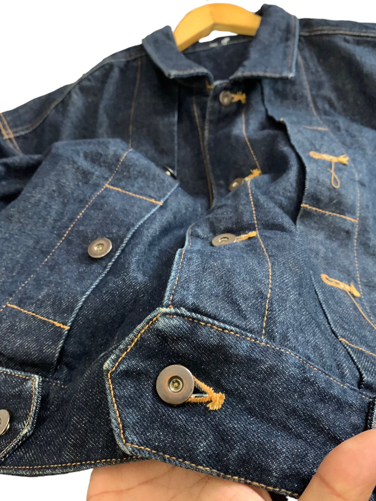 Issey Miyake RARE DESIGN ISSEY MIYAKE JEANS JACKET Size US M / EU 48-50 / 2 - 18 Thumbnail