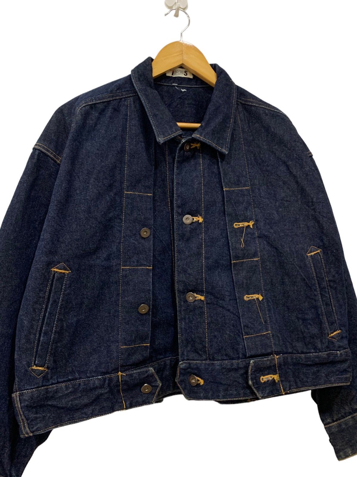 Issey Miyake RARE DESIGN ISSEY MIYAKE JEANS JACKET Size US M / EU 48-50 / 2 - 7 Thumbnail